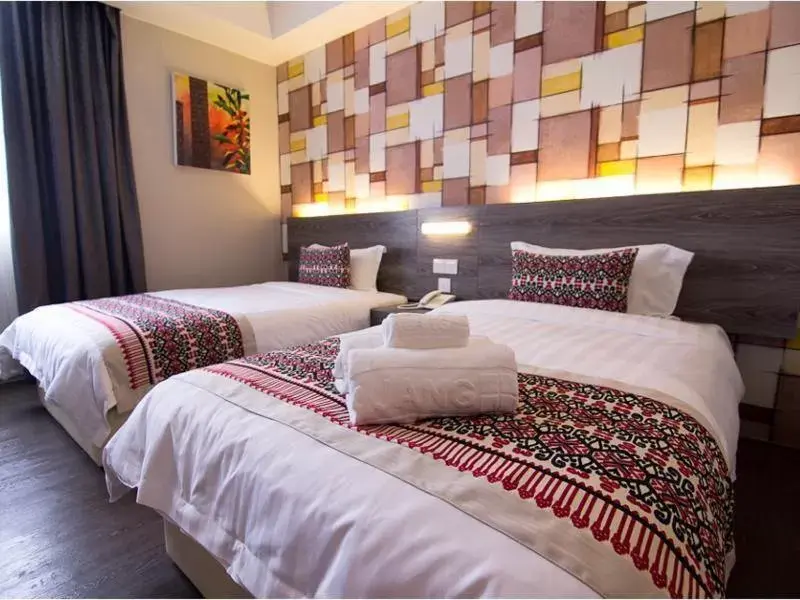 Standard Twin Room in Ajang Hotel Standard Twin Room in Ajang Hotel