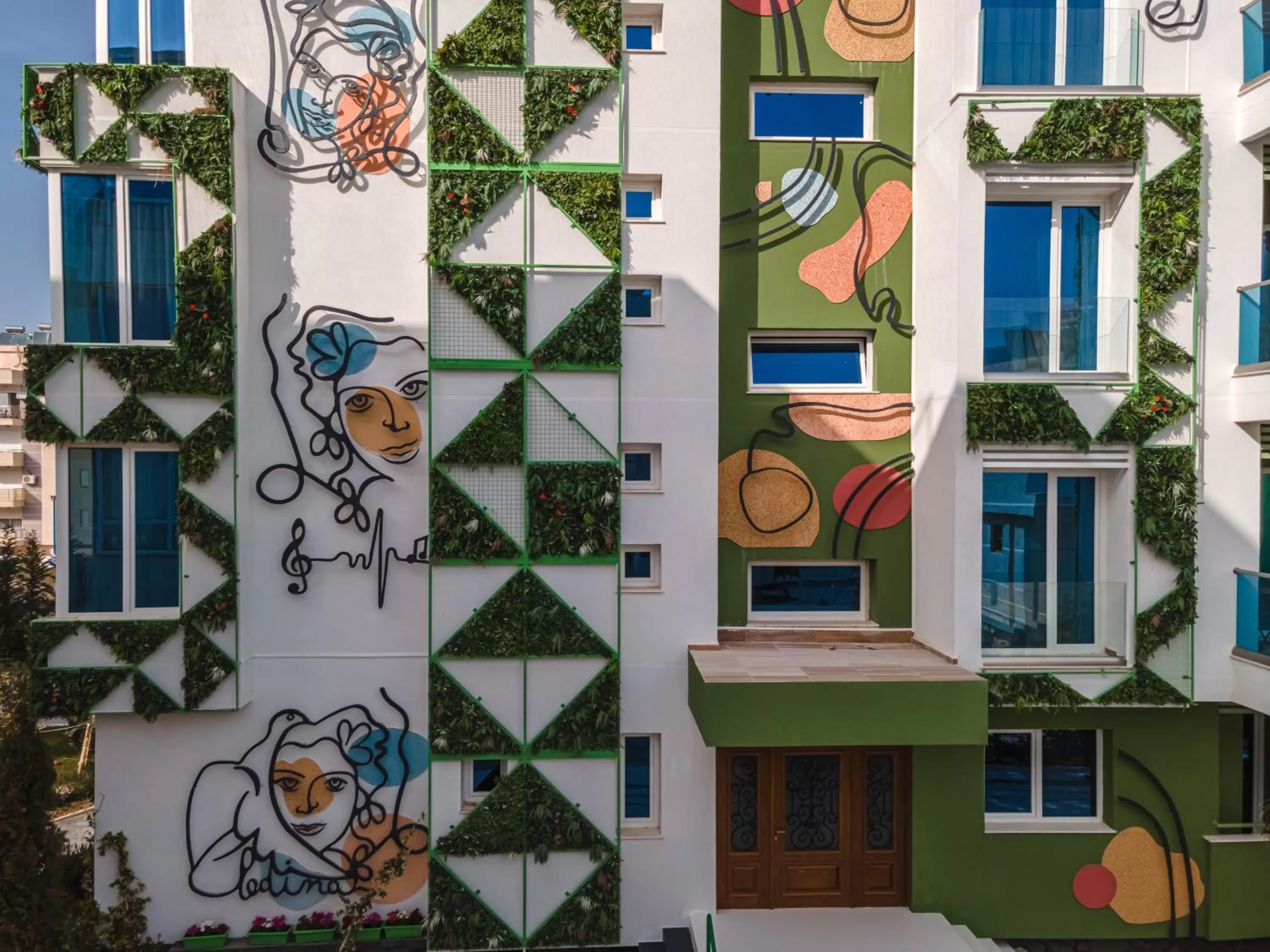 Property building in Ledina Hotel