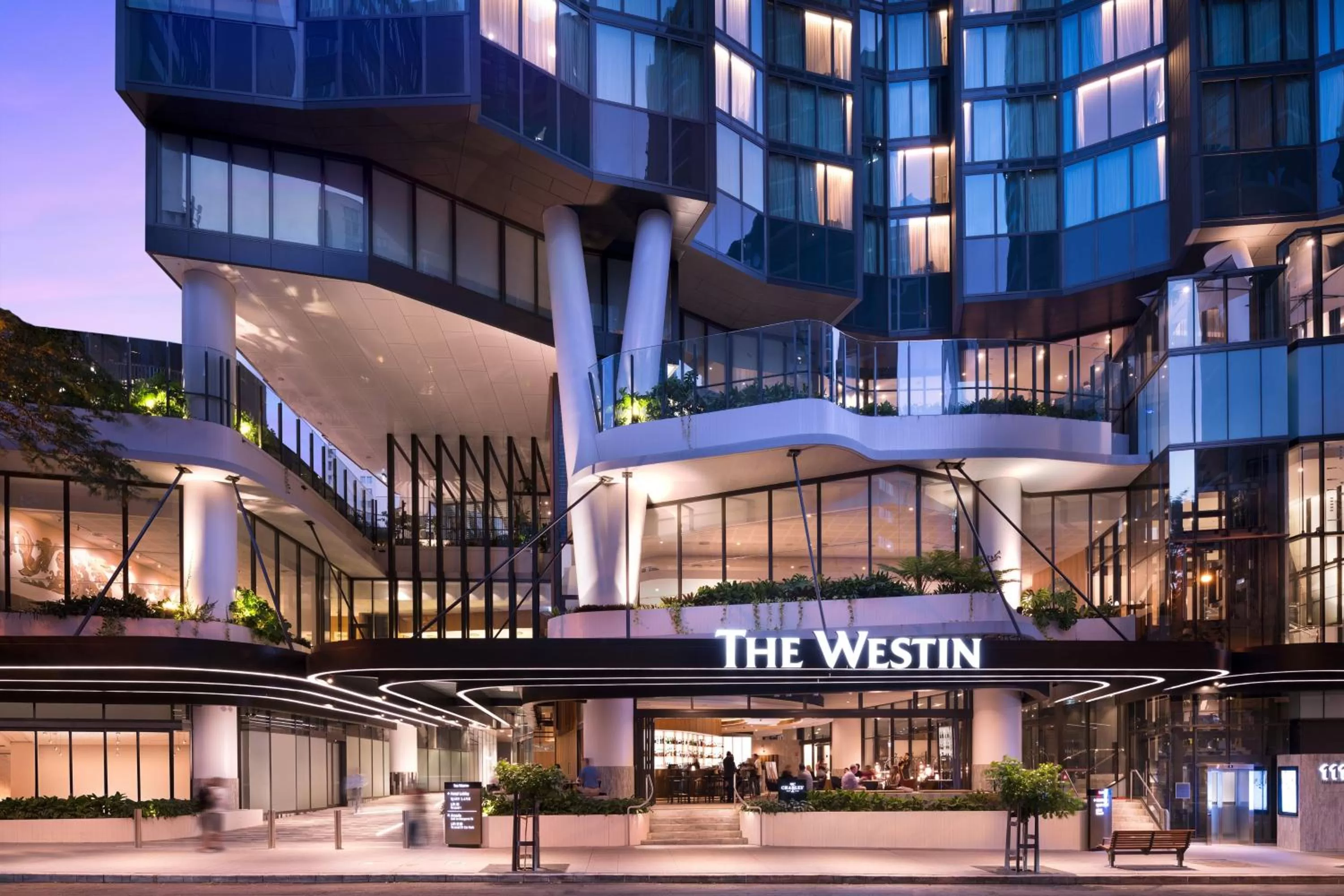 Property building in The Westin Brisbane