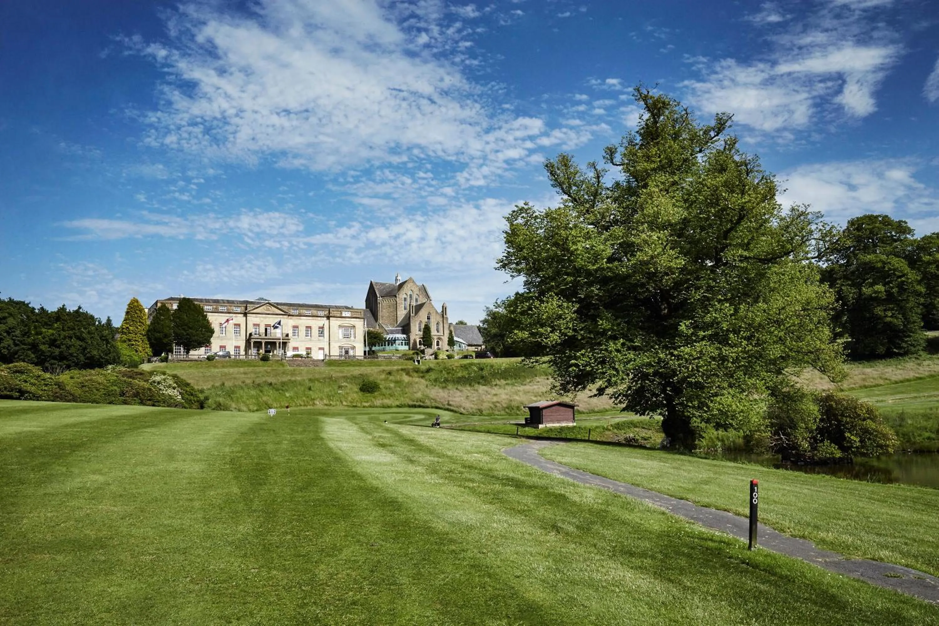 Golfcourse in Shrigley Hall Hotel