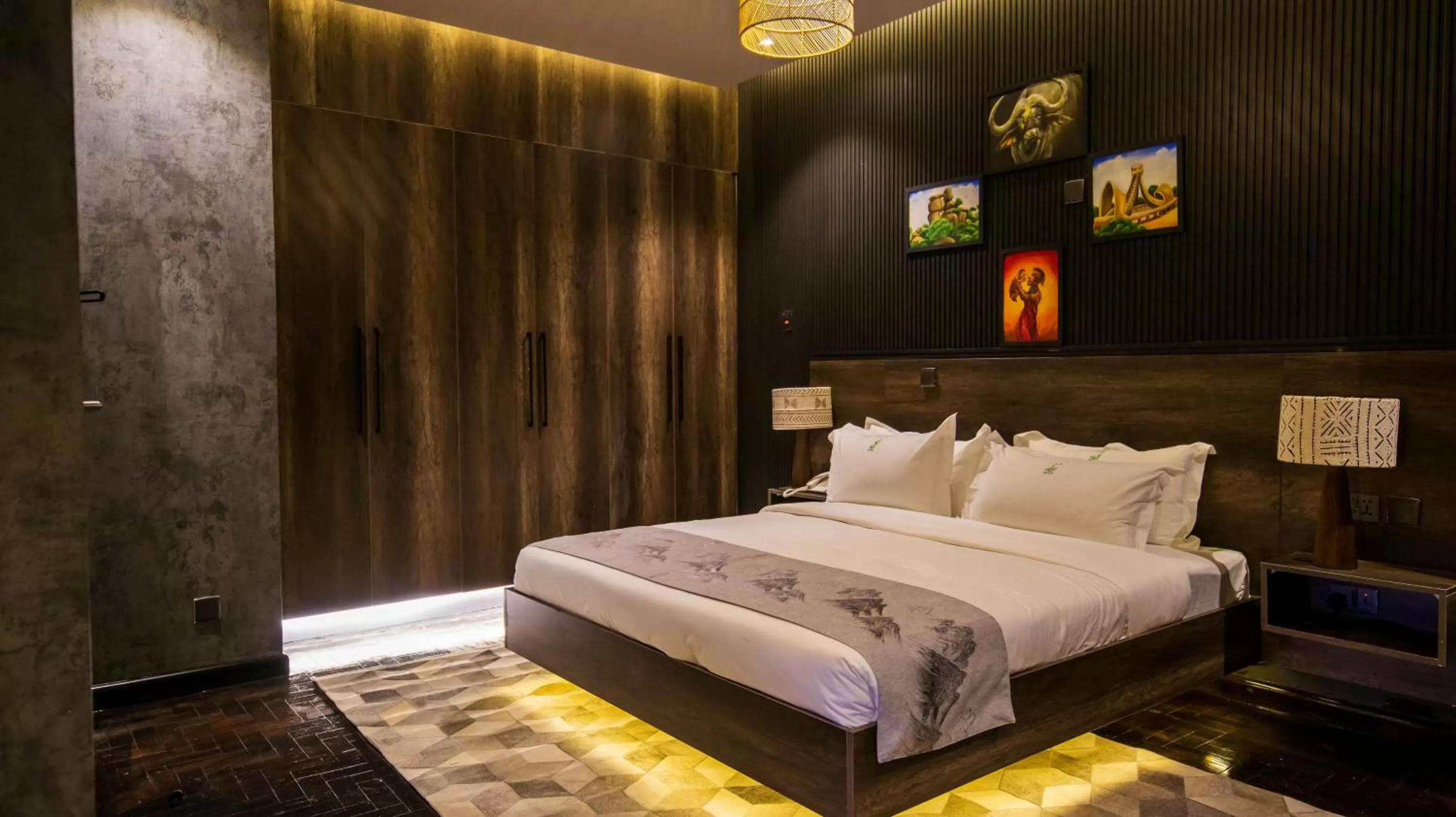 Bedroom, Bed in Gigiri Lion Villas II