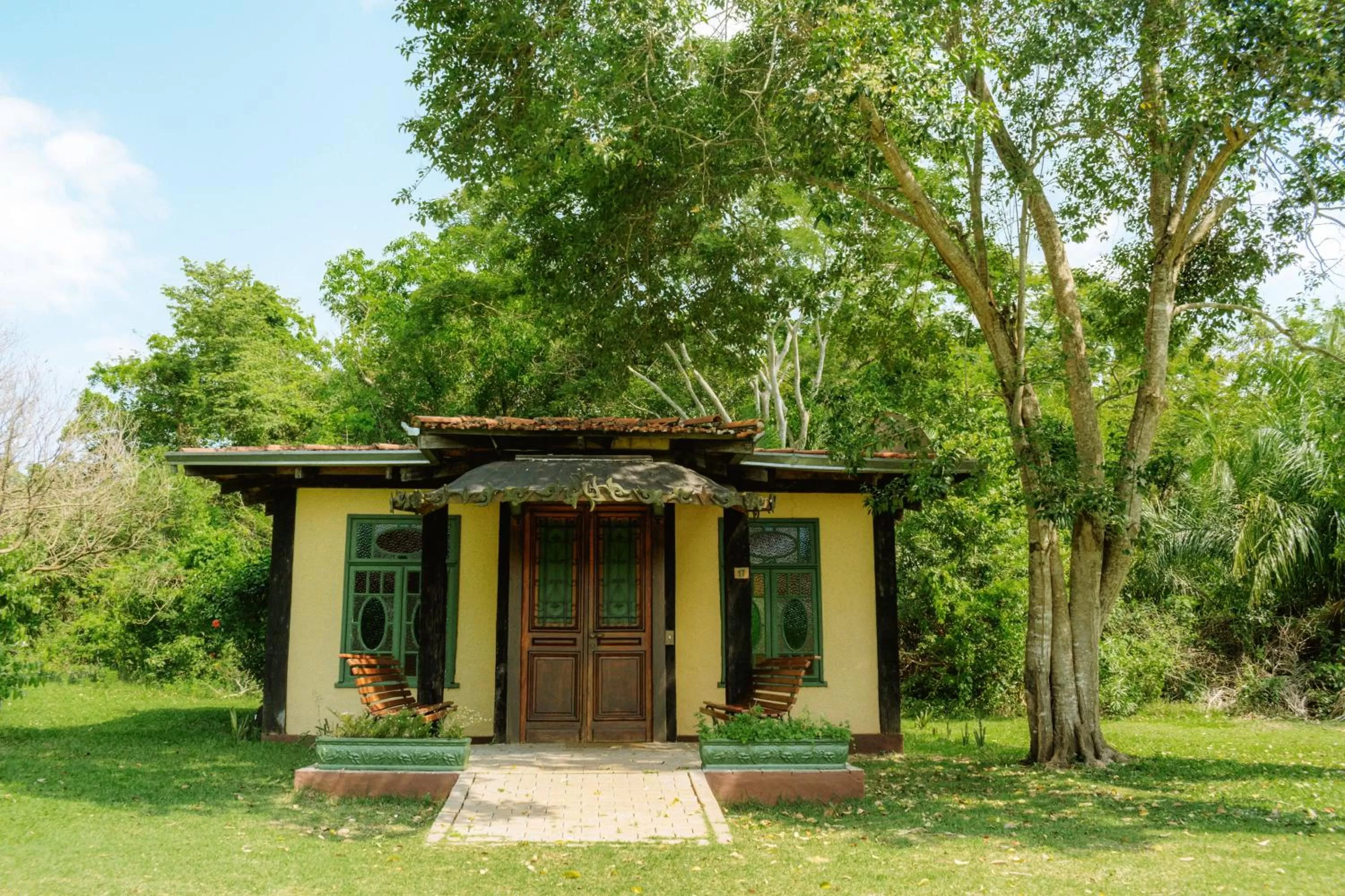 Facade/entrance in Hotel Santa Esmeralda