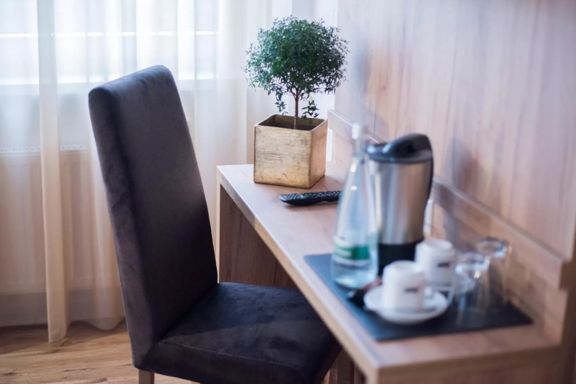 Coffee/tea facilities in Hotel Leo