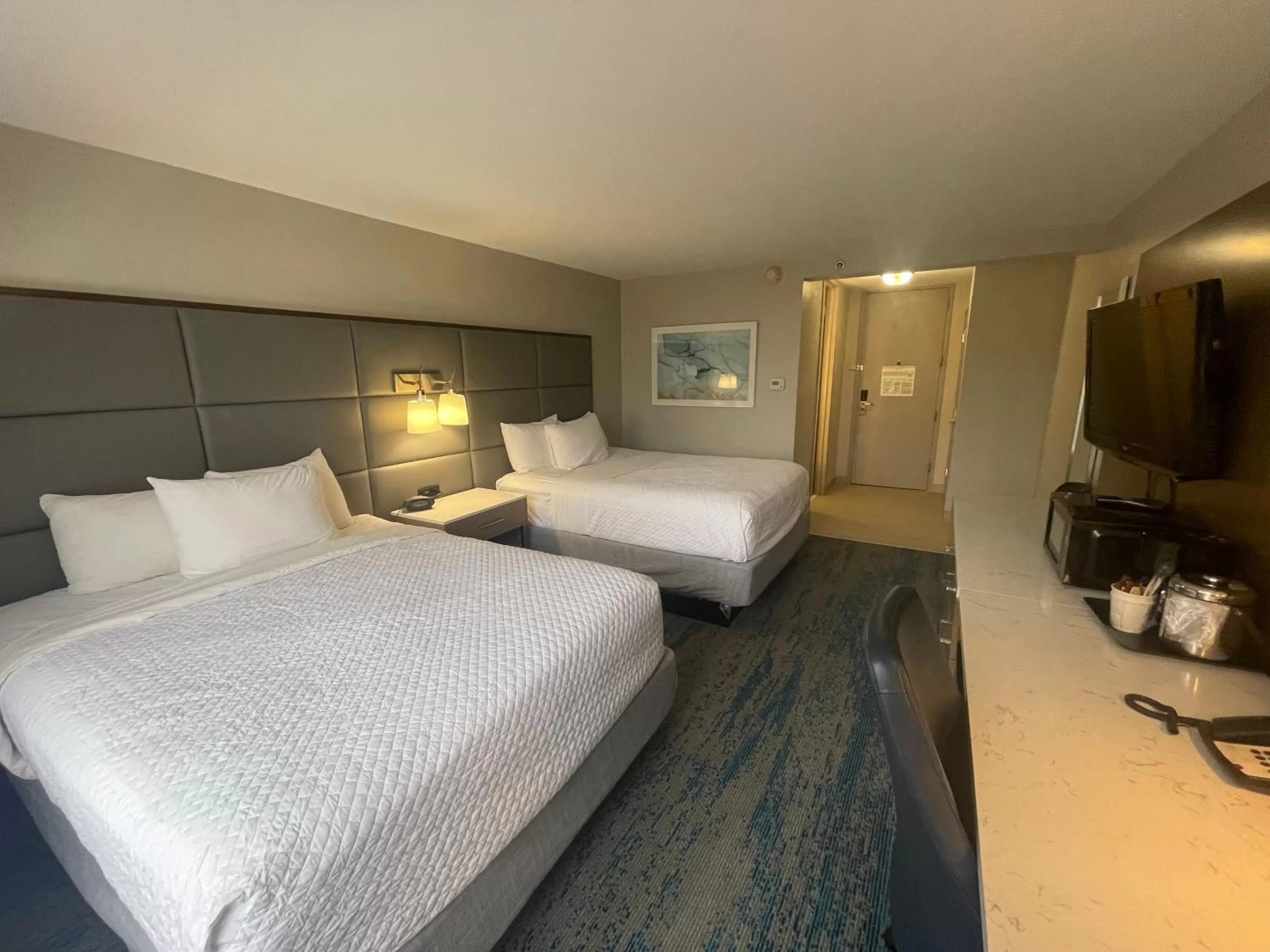 Photo of the whole room, Bed in Ramada by Wyndham Cleveland Independence