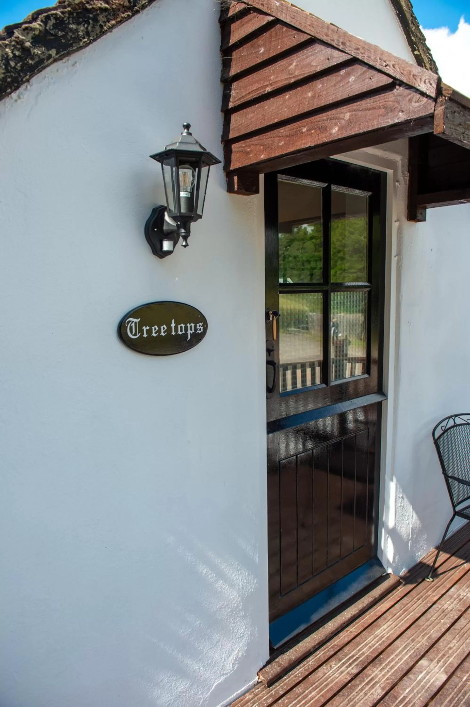 Balcony/Terrace in The Withies Inn