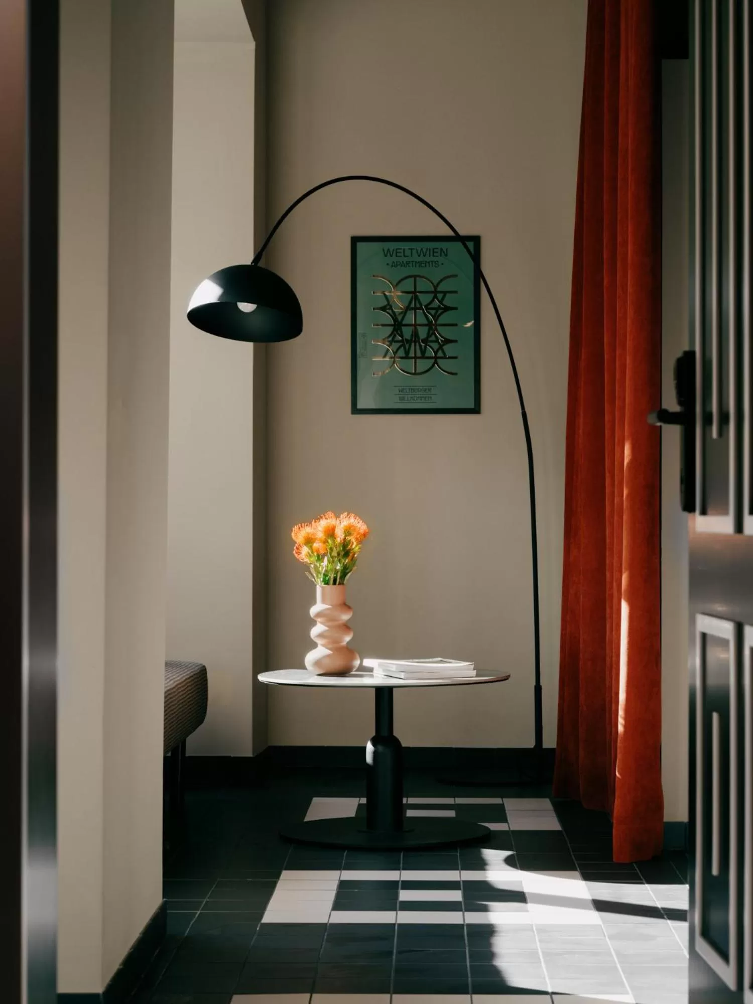 Decorative detail in WELTWIEN Luxury Art Apartments & Free Parking