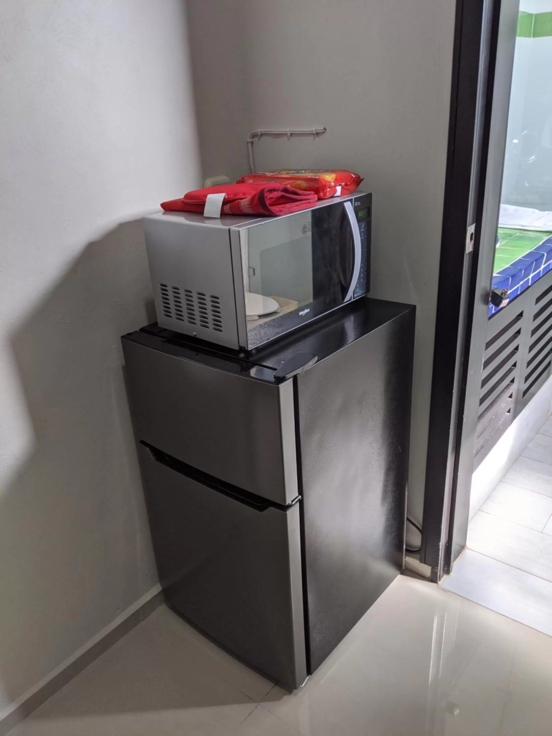 minibar in Casa Xcanatun