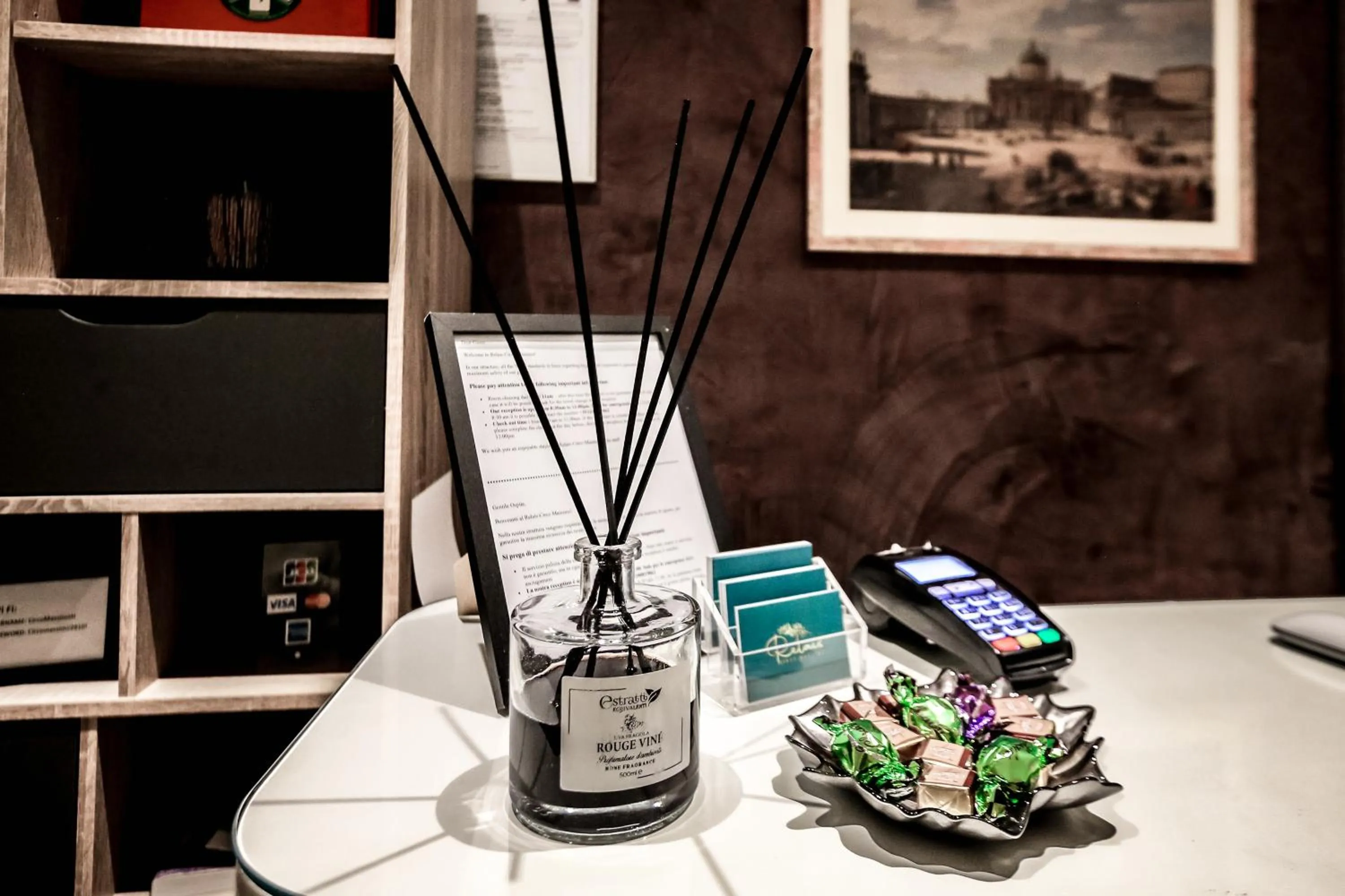 Lobby or reception in Relais Circo Massimo