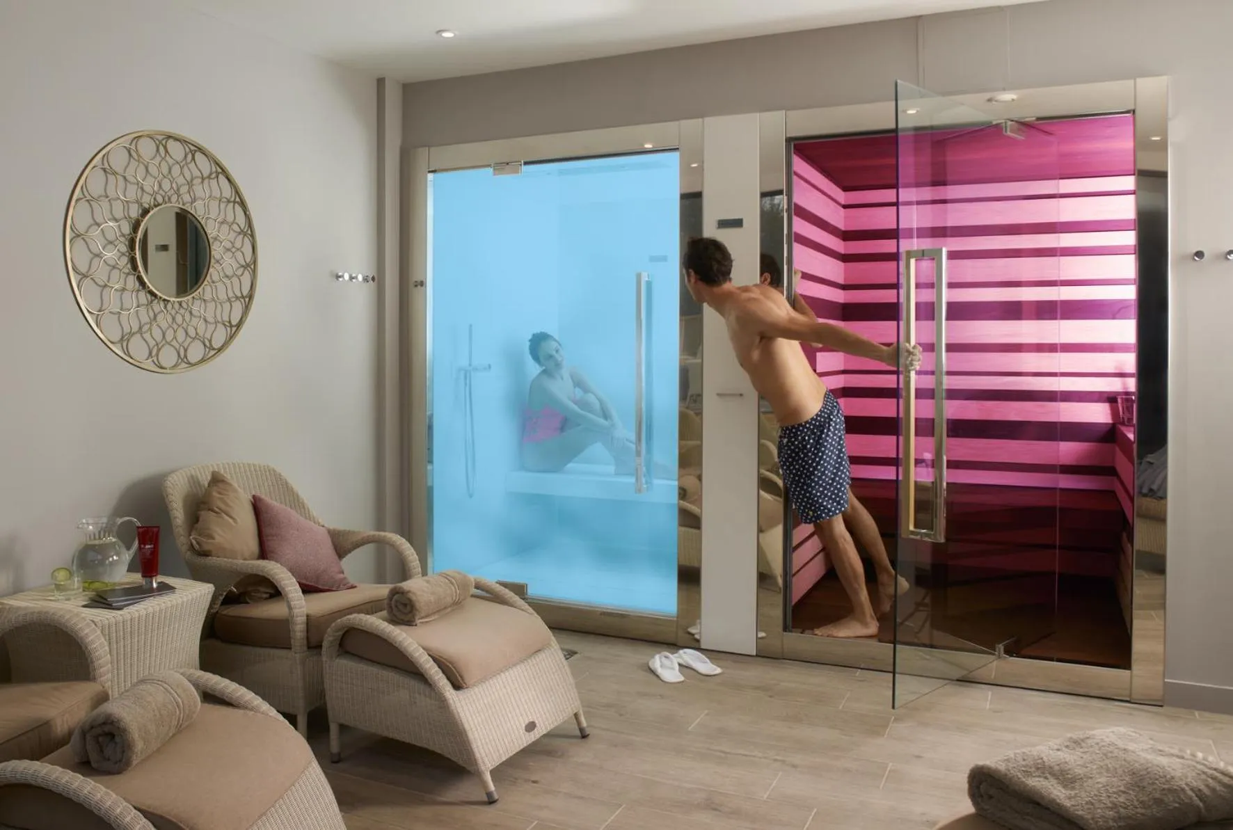 Sauna in Fishmore Hall Hotel and Boutique Spa