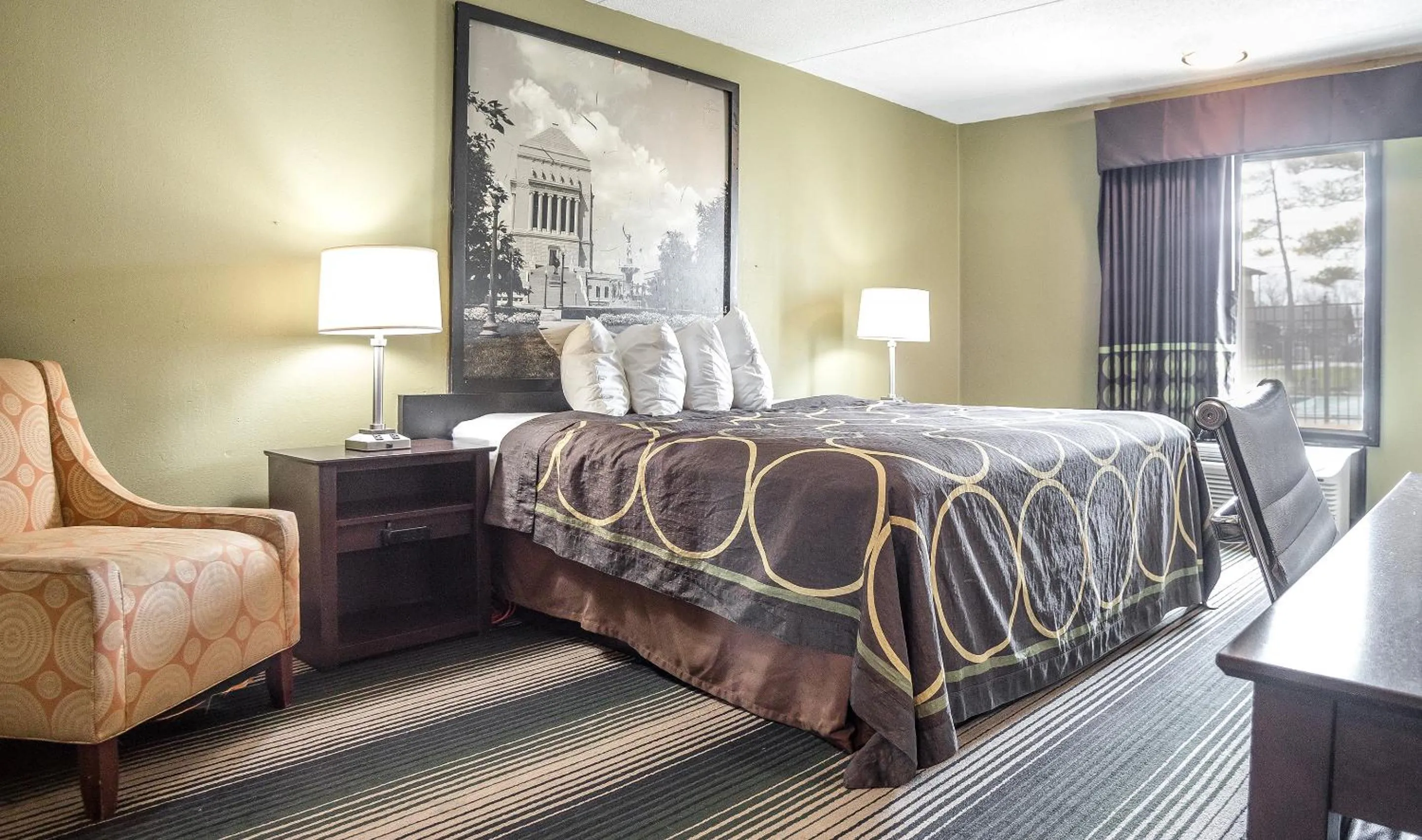 Bedroom, Bed in Super 8 by Wyndham Indianapolis South