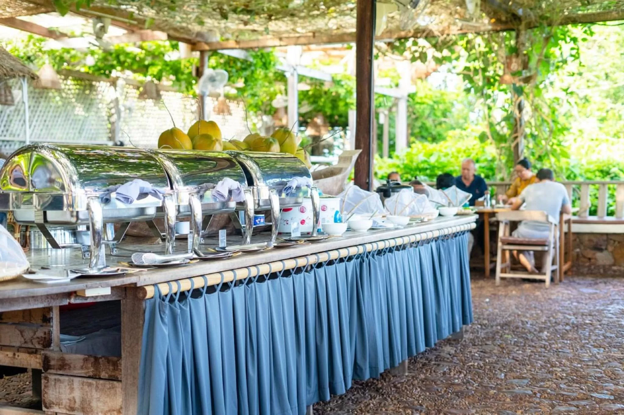 Buffet breakfast in Veranda Natural Resort