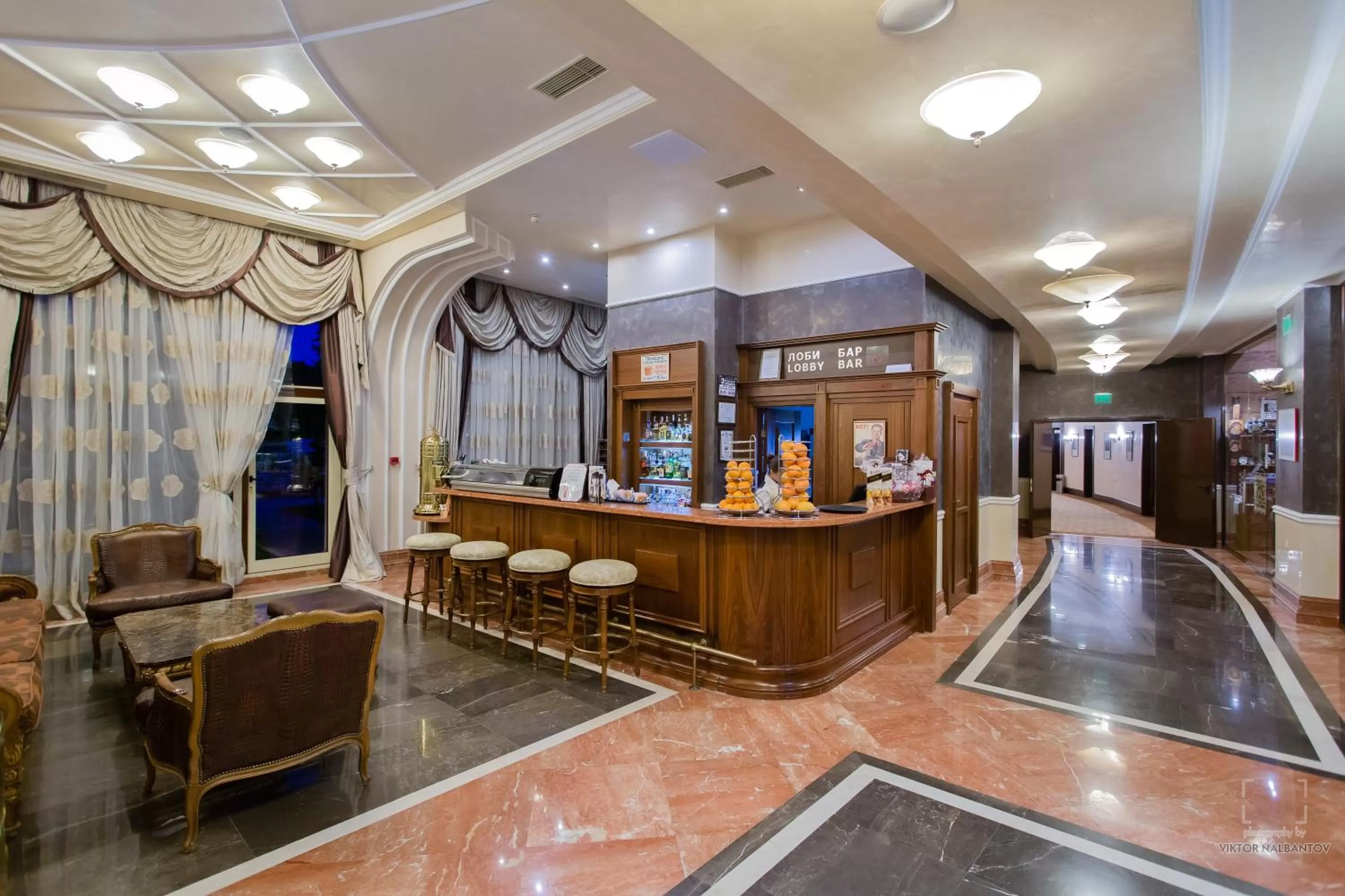 Lobby or reception in Grand Hotel Pomorie - Medical spa