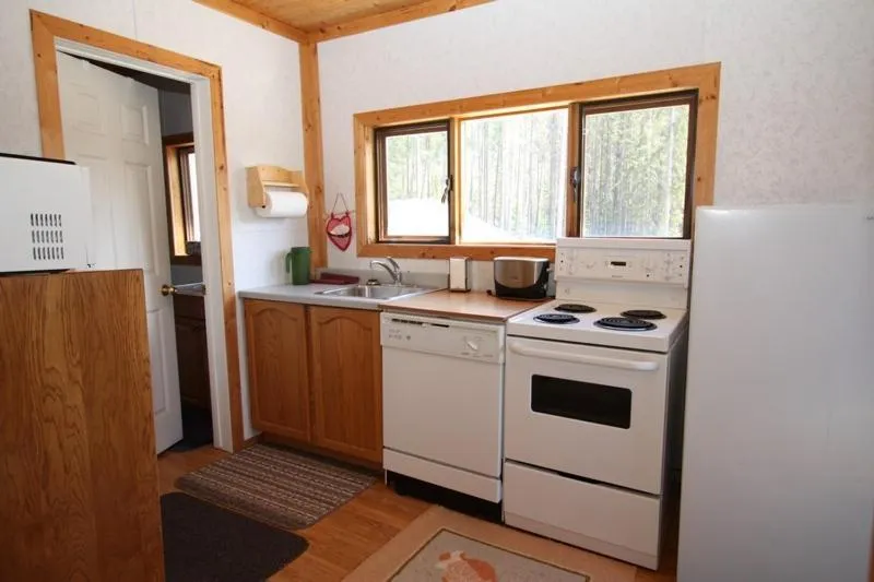 Kitchen or kitchenette in Glenogle Mountain Lodge and Spa