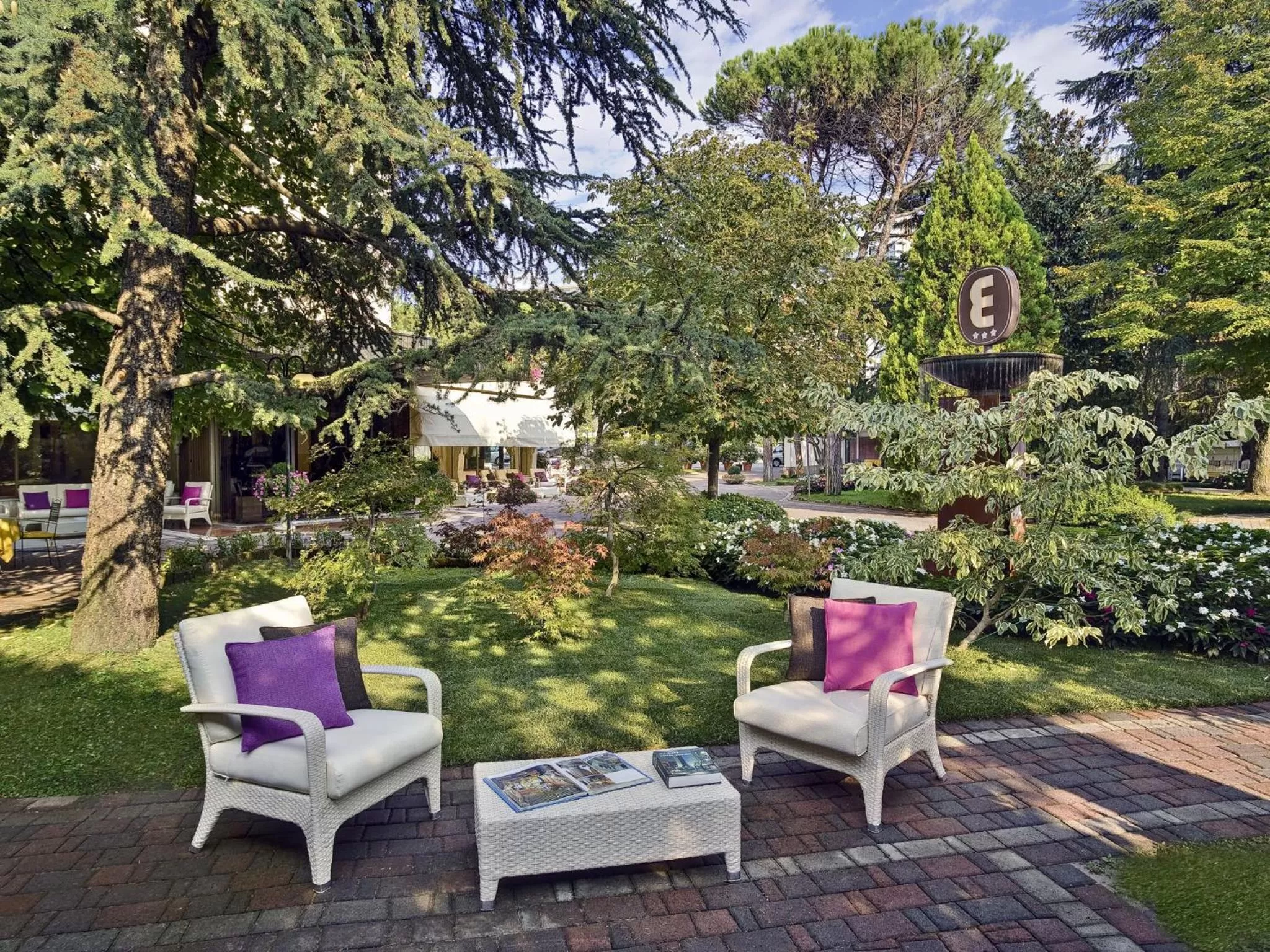 Facade/entrance in Hotel Eliseo Terme