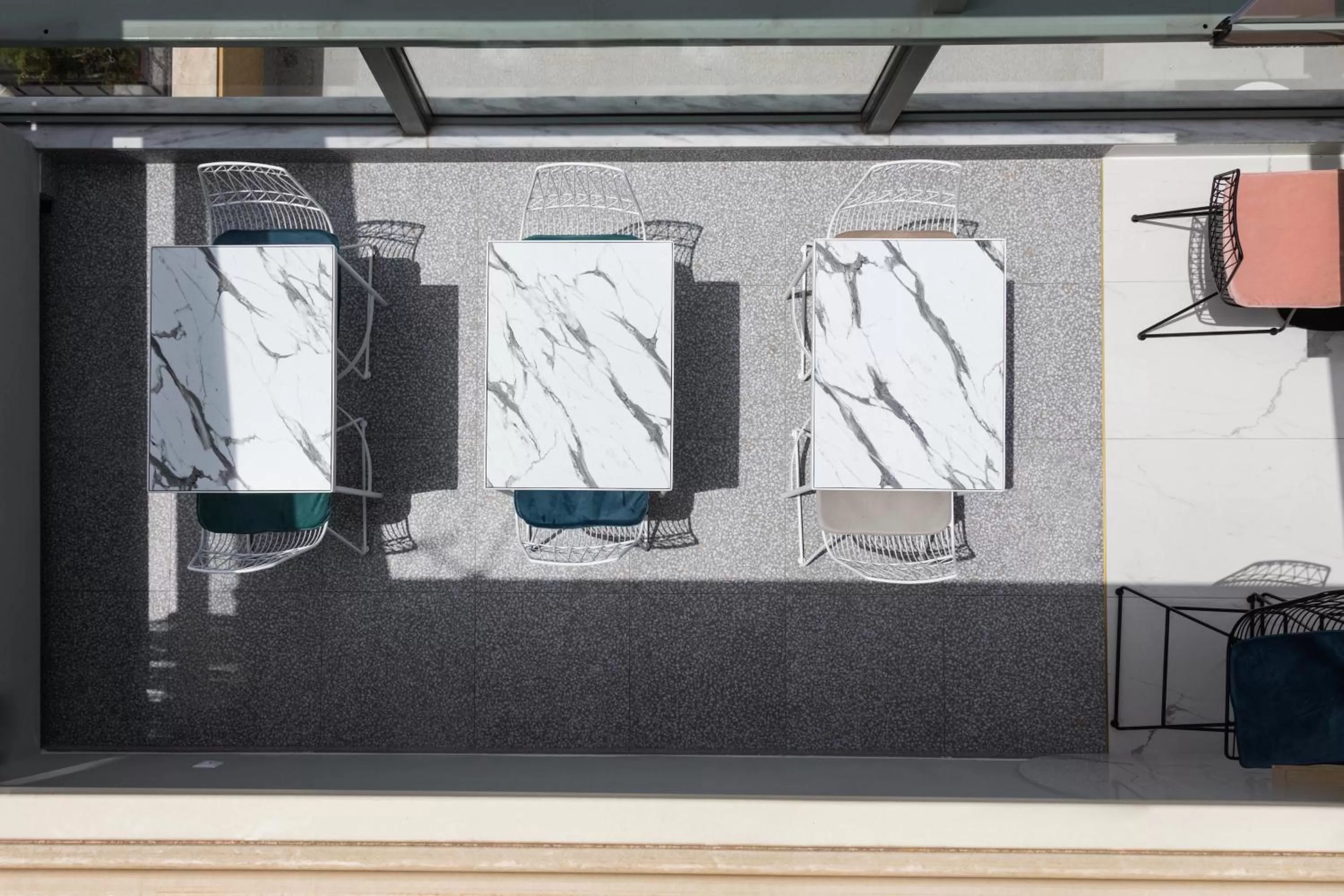 Balcony/Terrace in Evripides Hotel