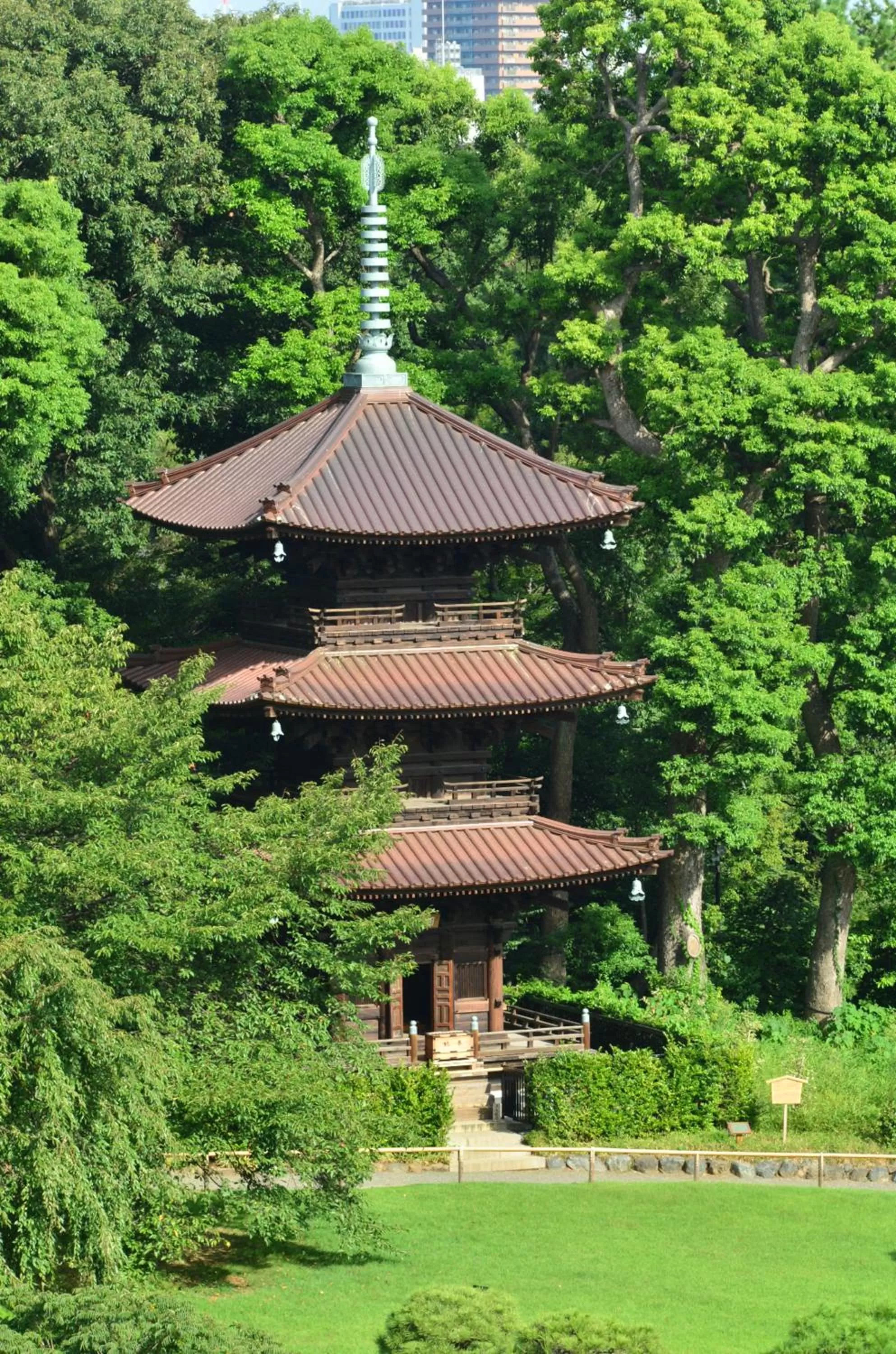 Garden in Hotel Chinzanso Tokyo