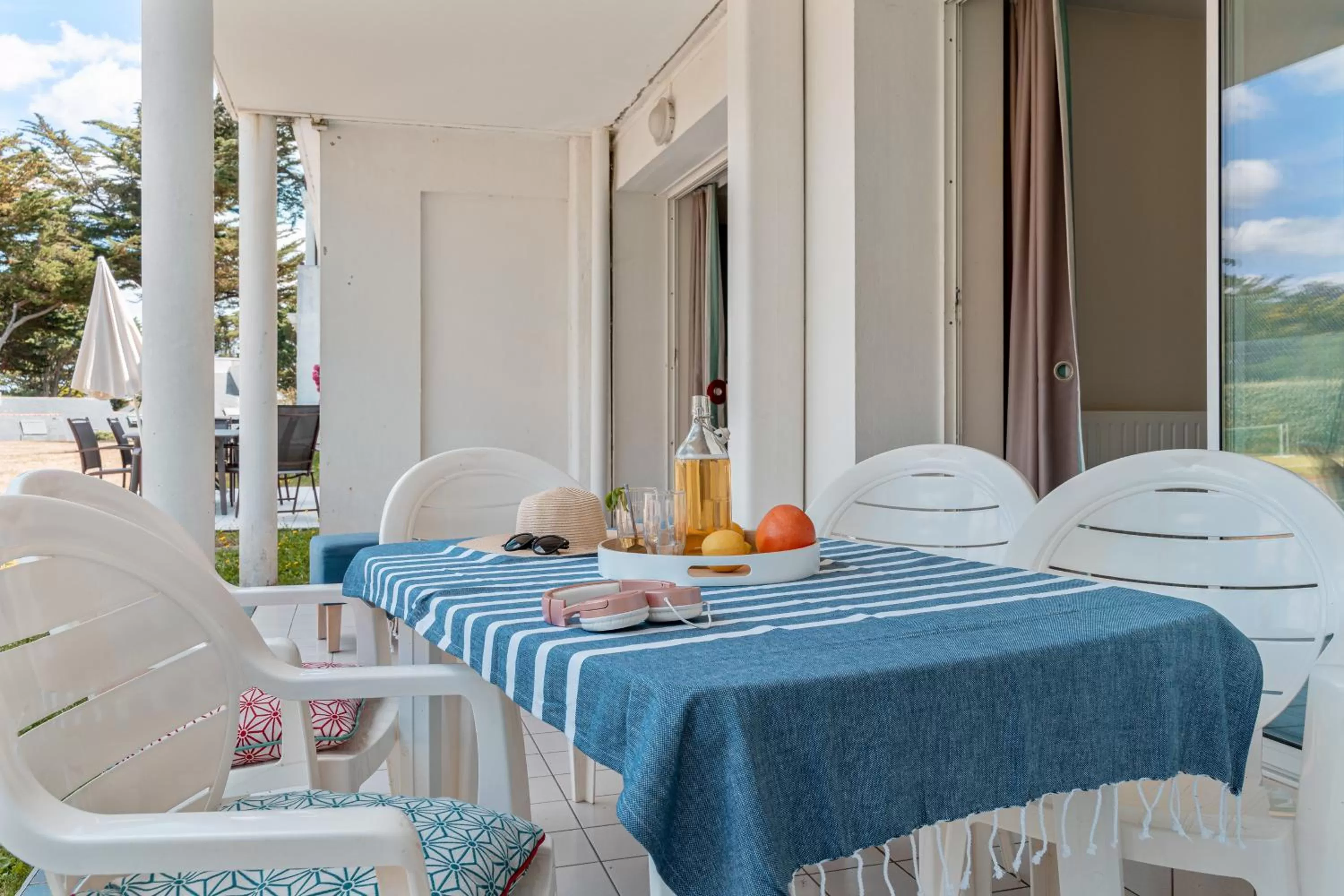 Patio in Résidence Pierre & Vacances Premium Le Domaine de Cramphore