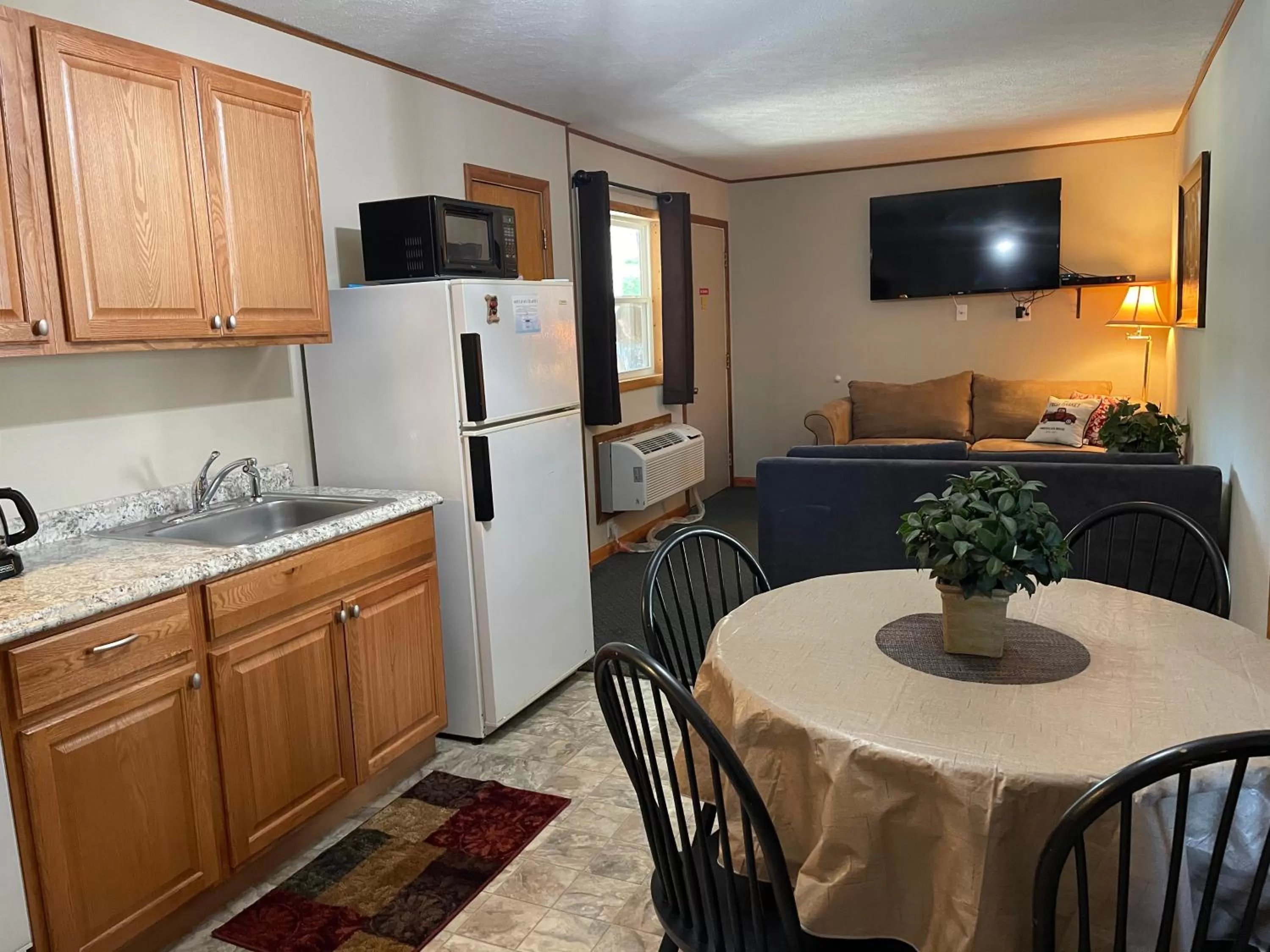 TV and multimedia in Hunter's Friend Resort near Table Rock Lake