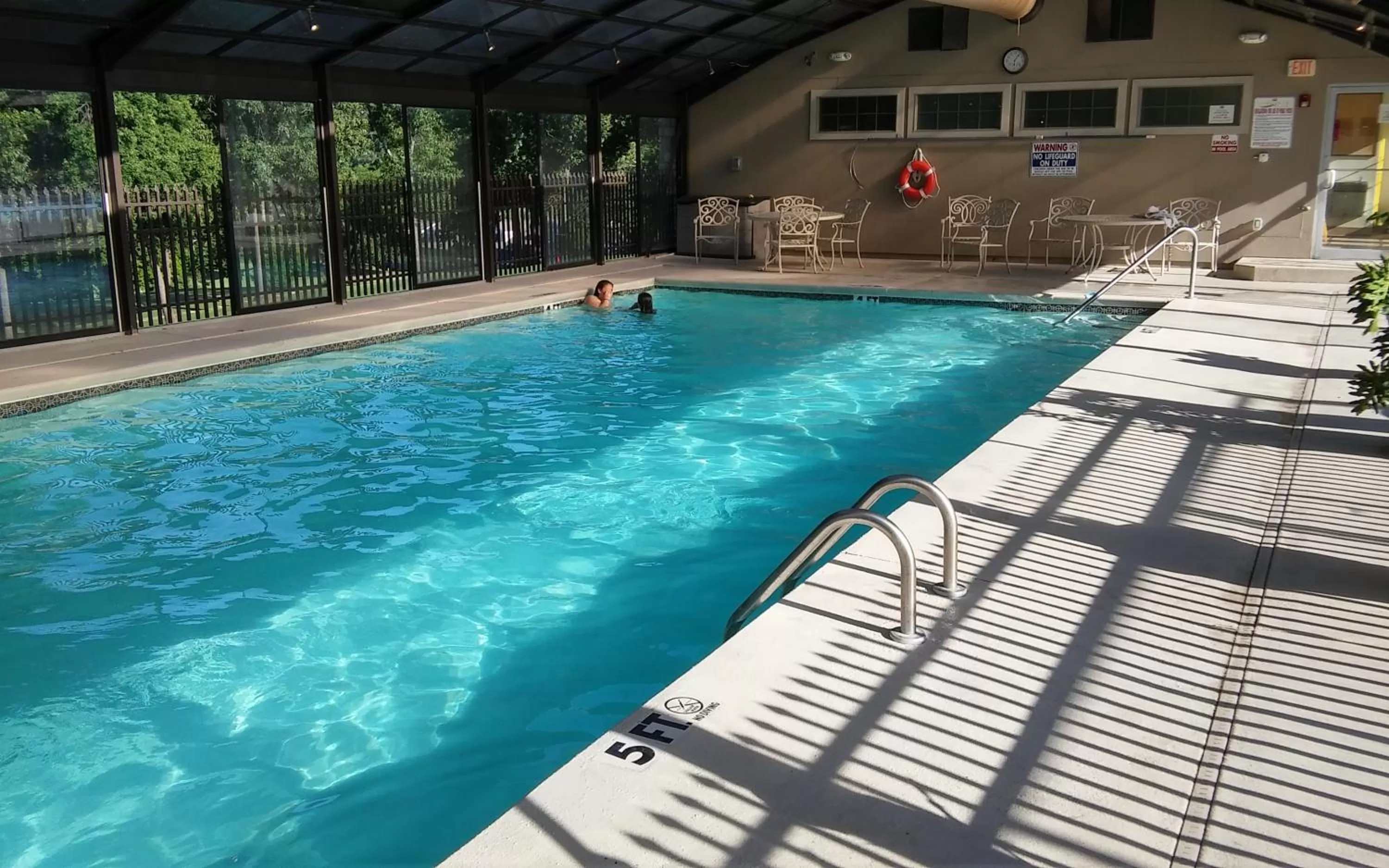 Swimming pool in Pointe Royale Golf Resort