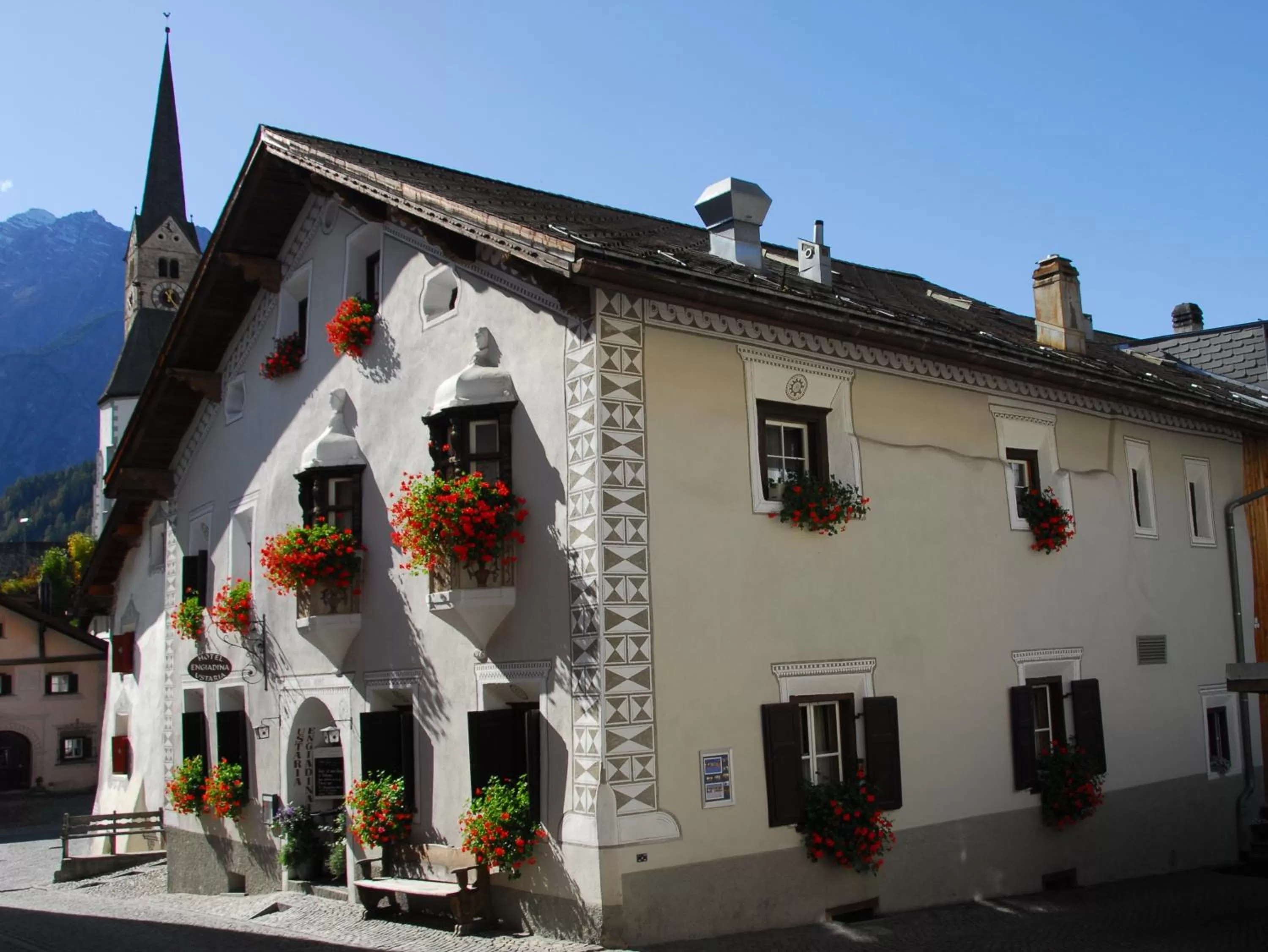 Property Building in Hotel Engiadina