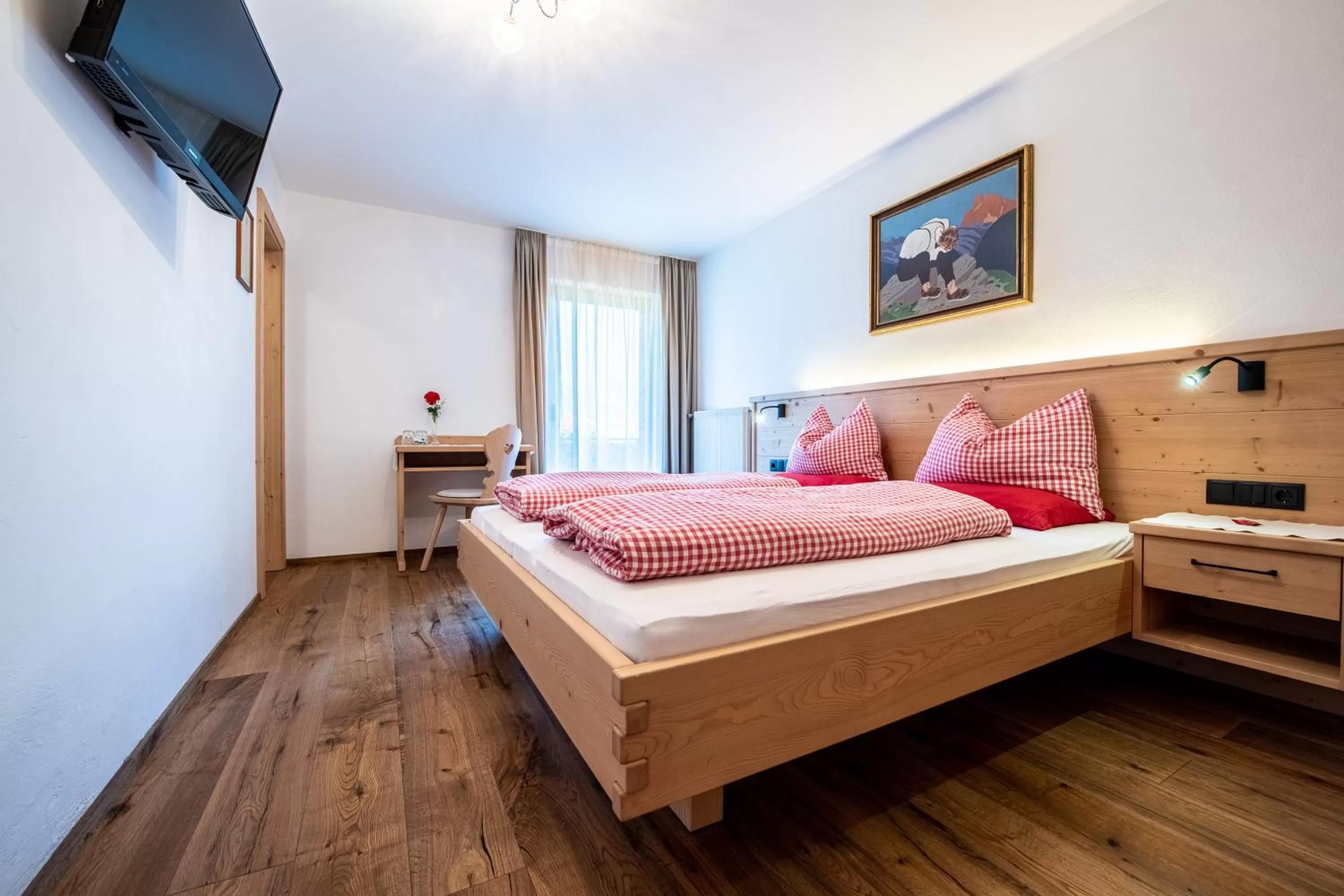 Photo of the whole room, Bed in Gasthof Bauhof