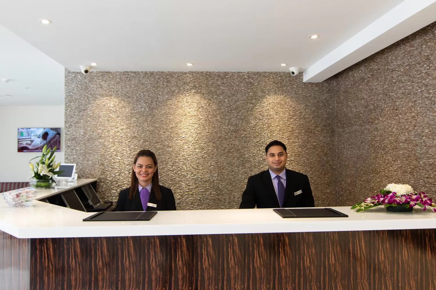 Staff in Savoy Crest Hotel Apartments