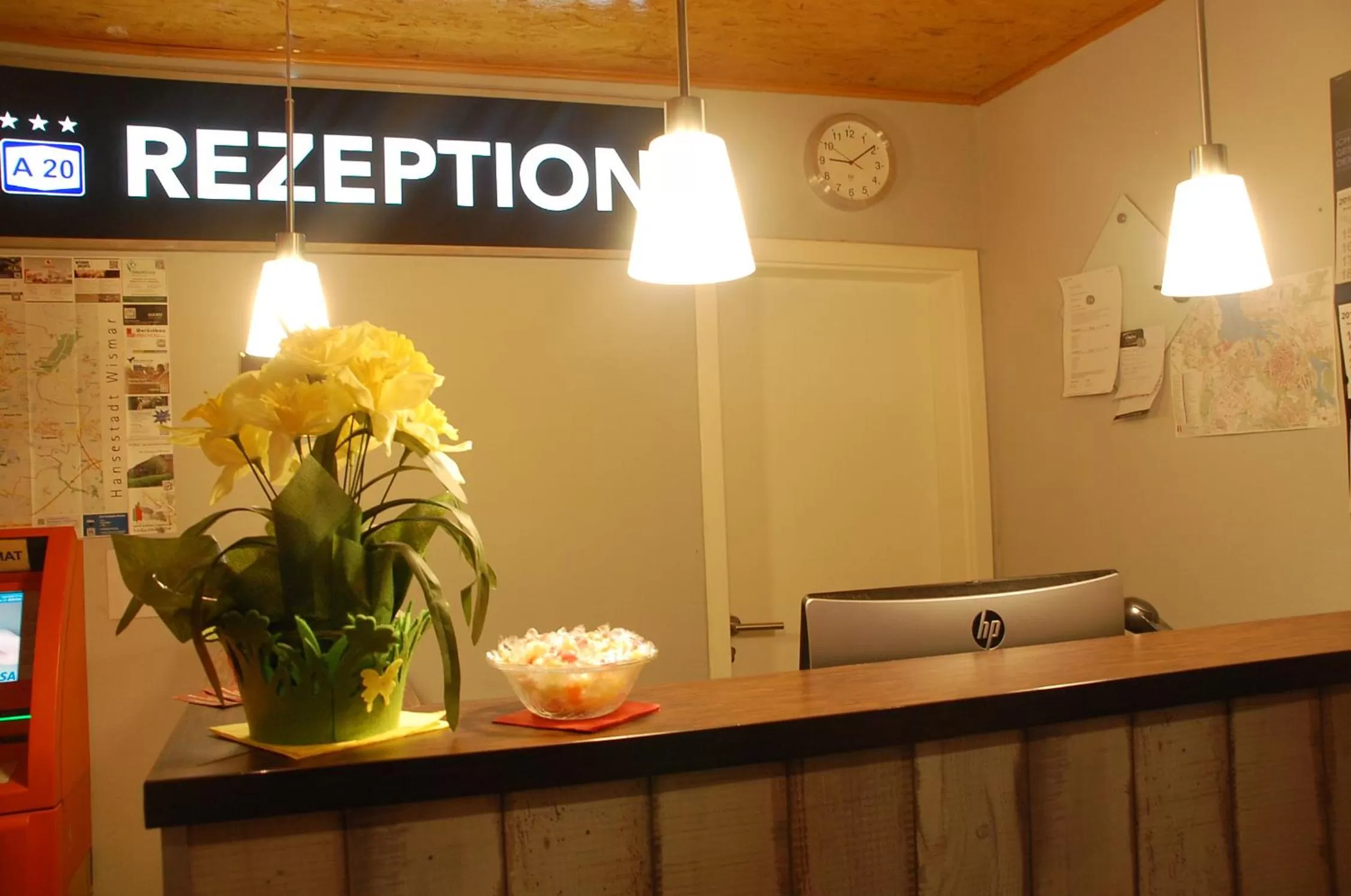 Lobby or reception in CASILINO Hotel A 20 Wismar