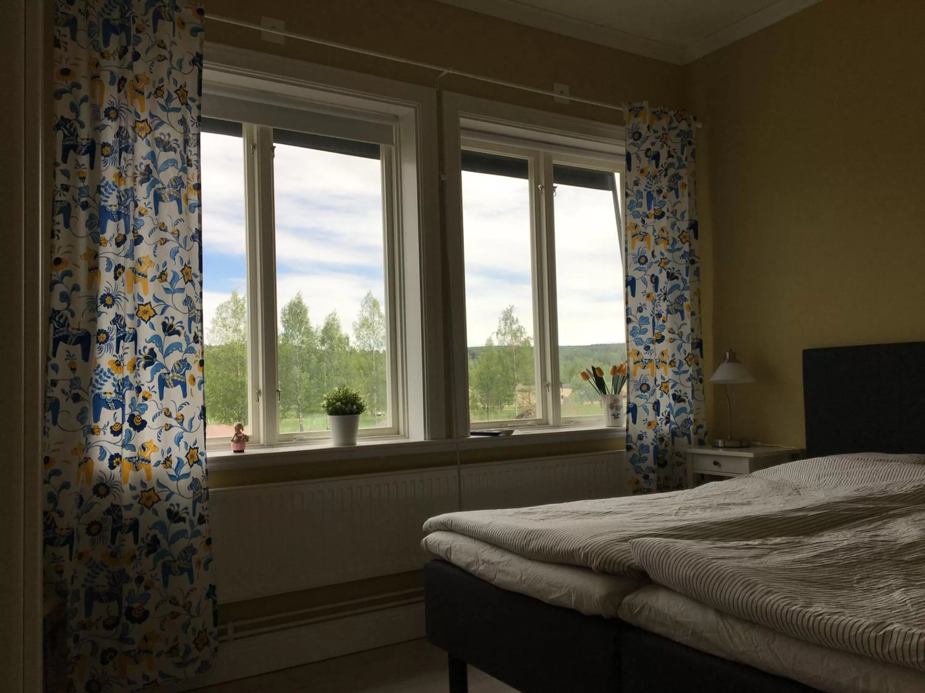 Bedroom, Bed in Orsa Station Bed and Breakfast