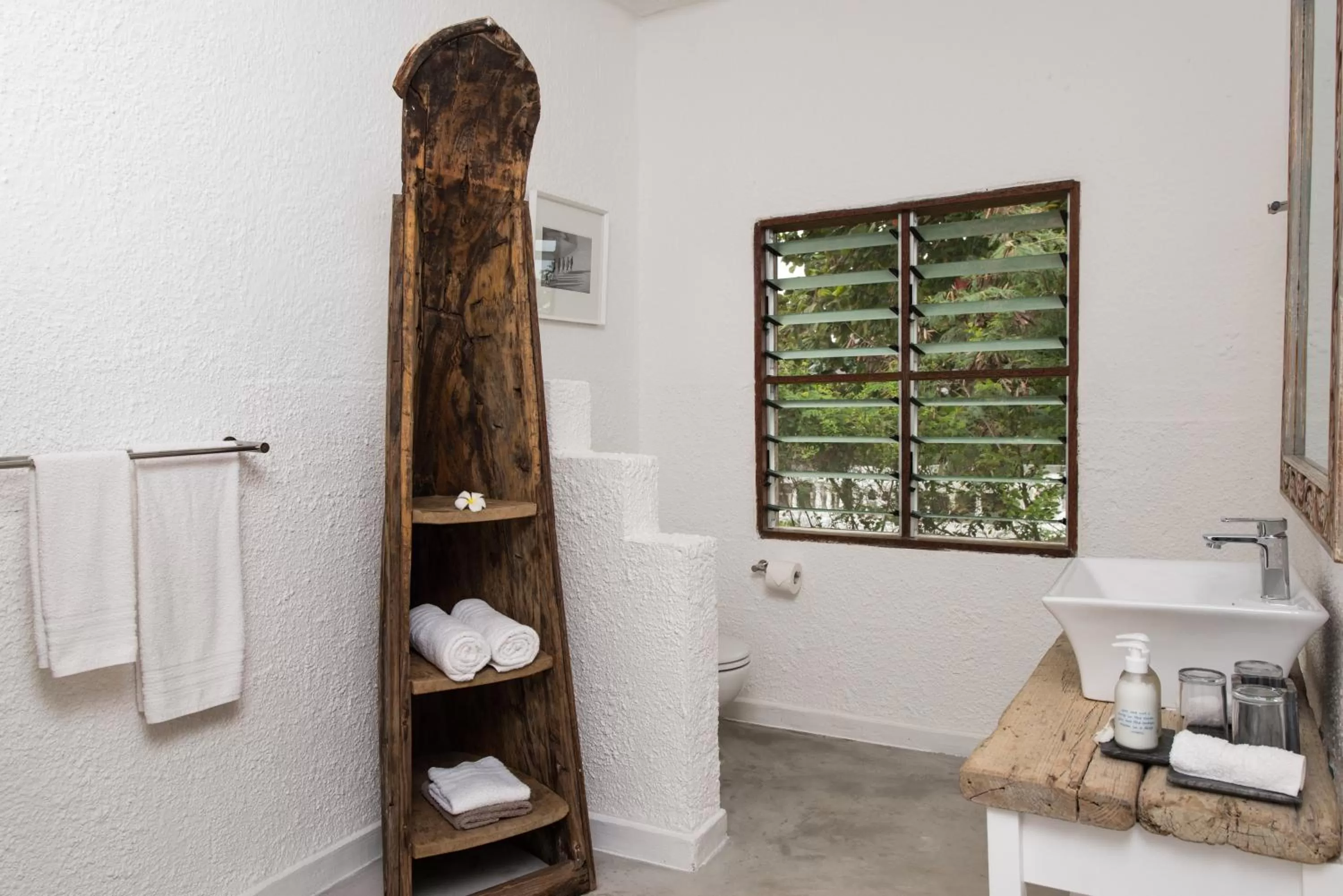 Toilet in Chuini Zanzibar Lodge by NEWMARK