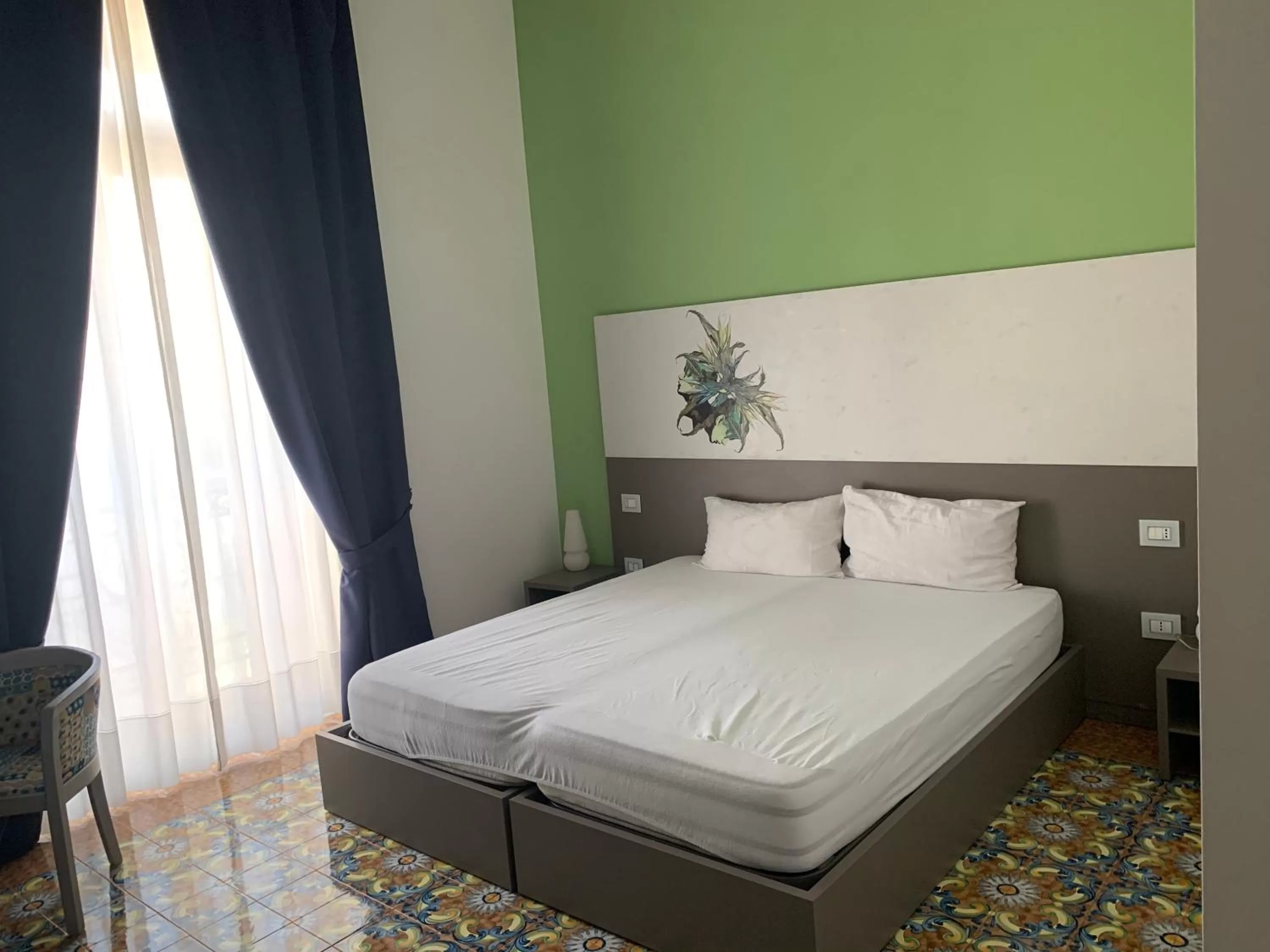 Bedroom, Bed in Specchio di Parthenope B&B