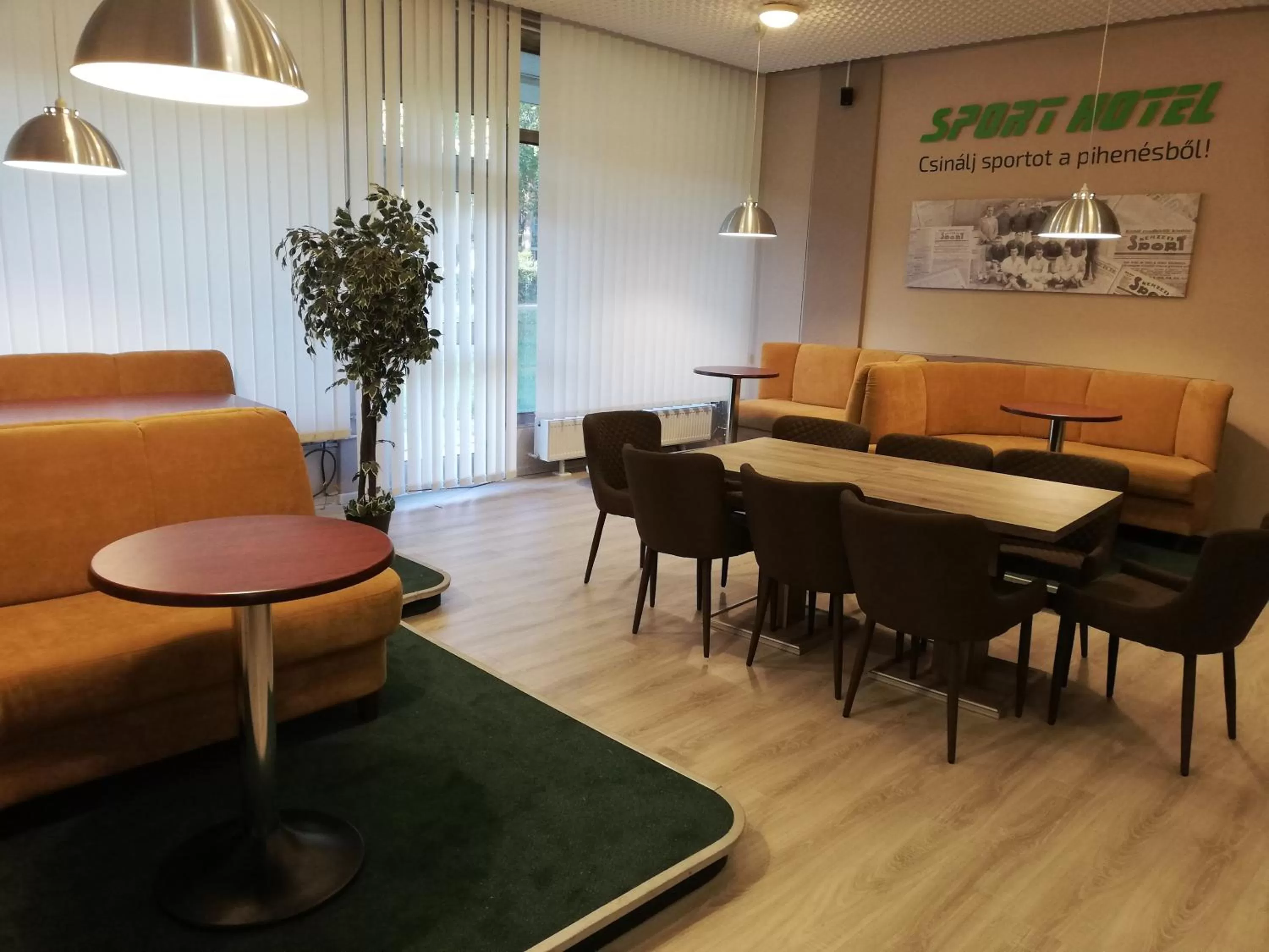 Lobby or reception, Lounge/Bar in Sport Hotel