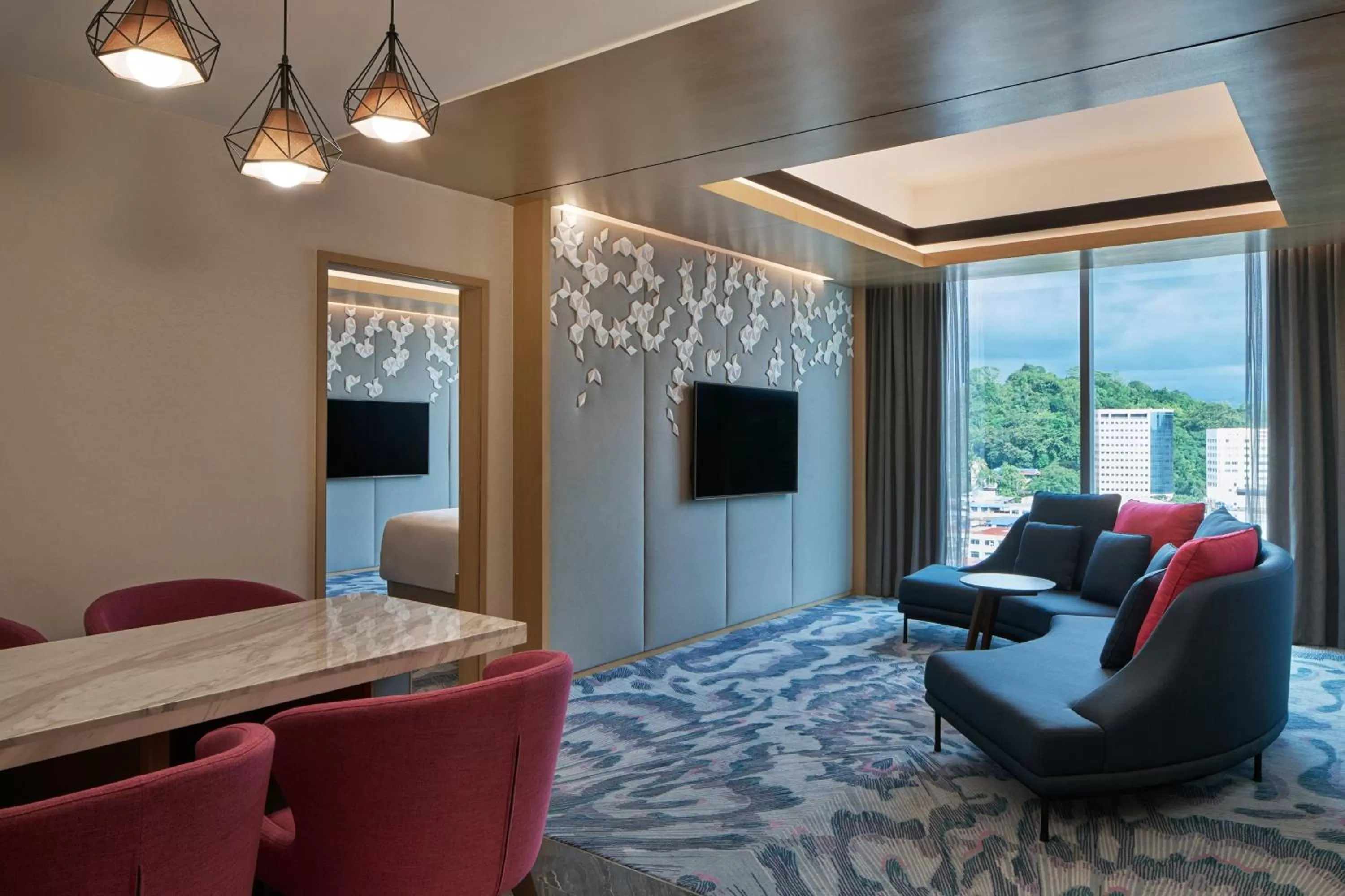 Bedroom in Le Meridien Kota Kinabalu