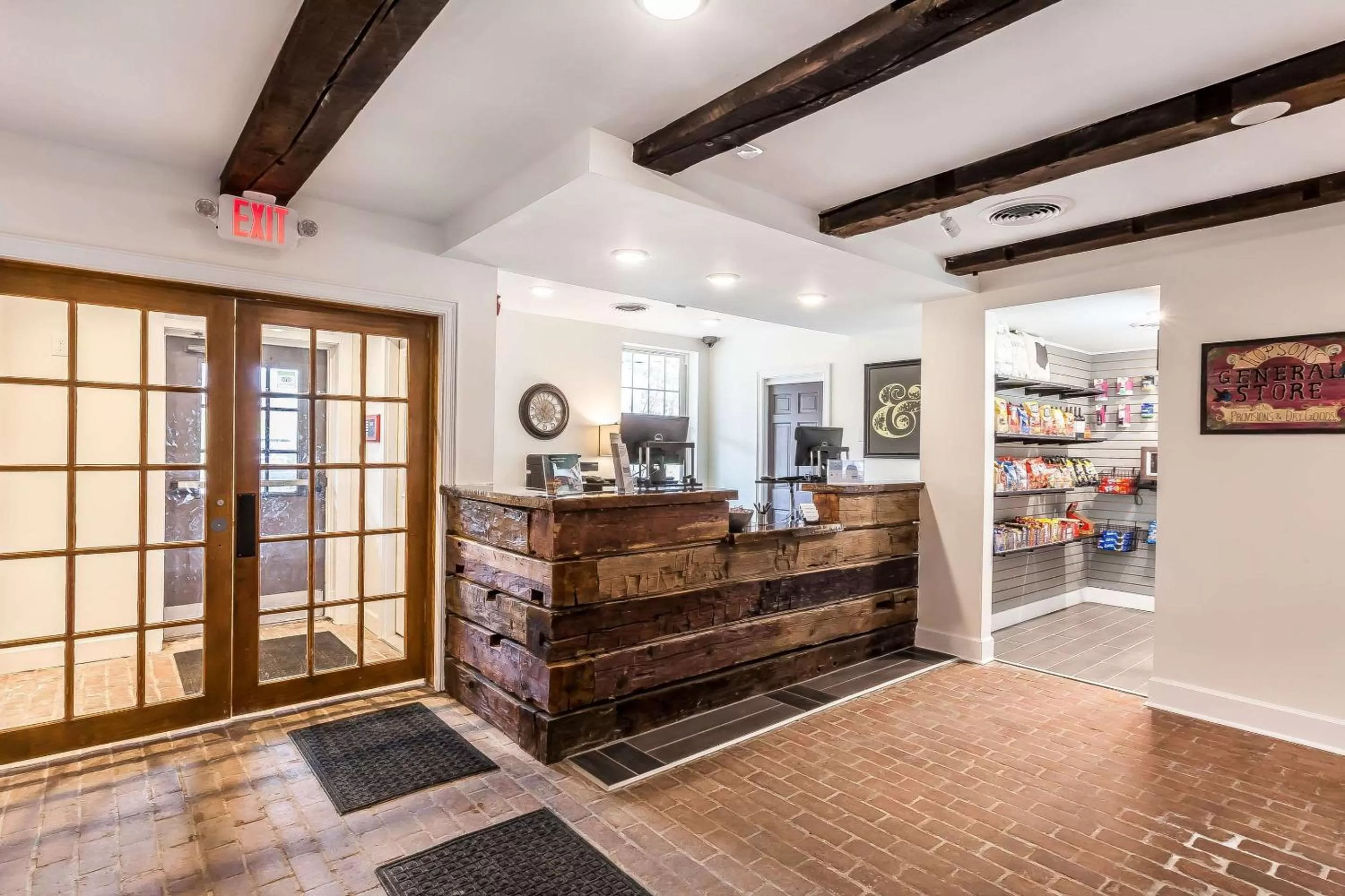 Lobby or reception in The Aurora Inn Hotel and Event Center