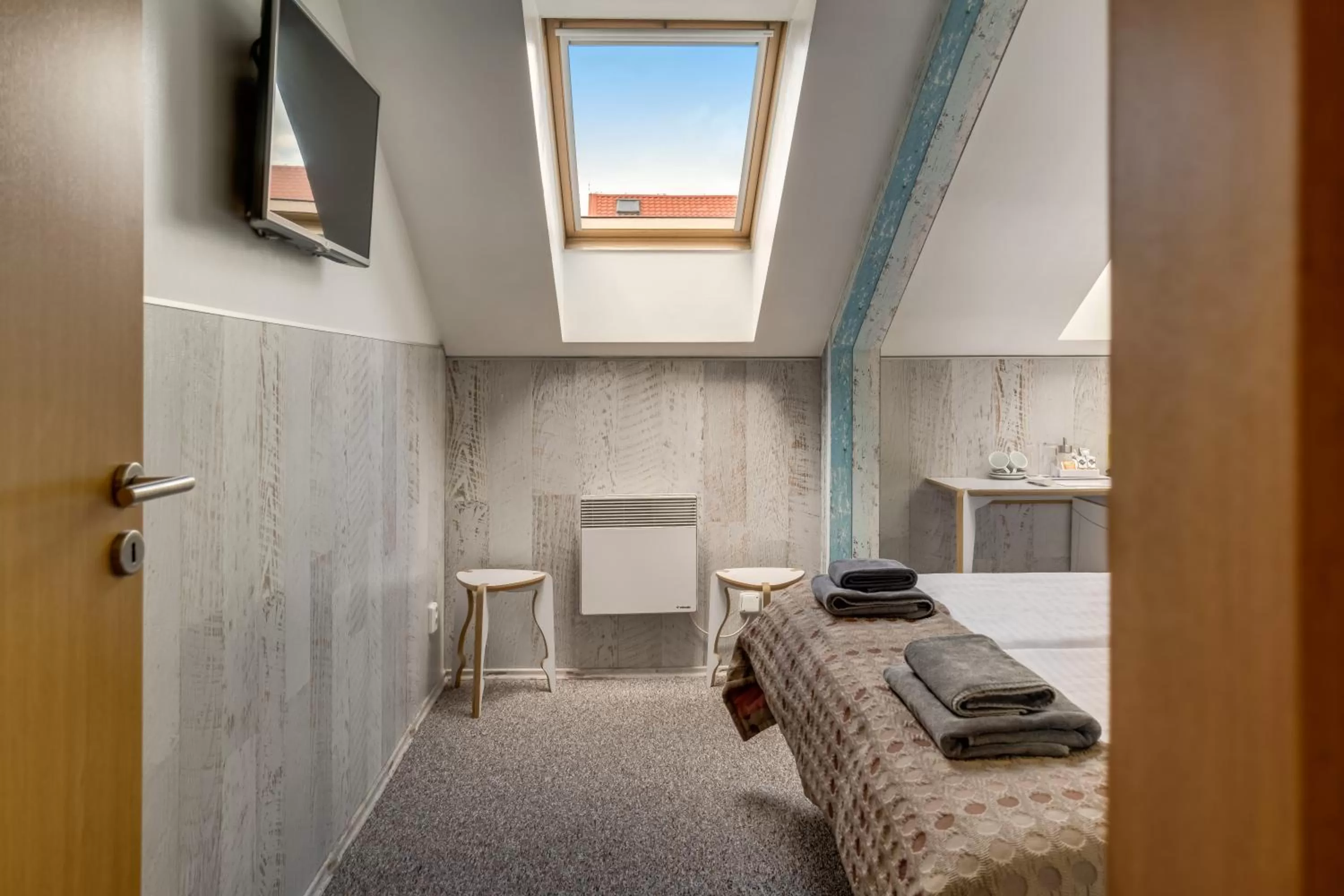 Bed in Royal Court Hotel