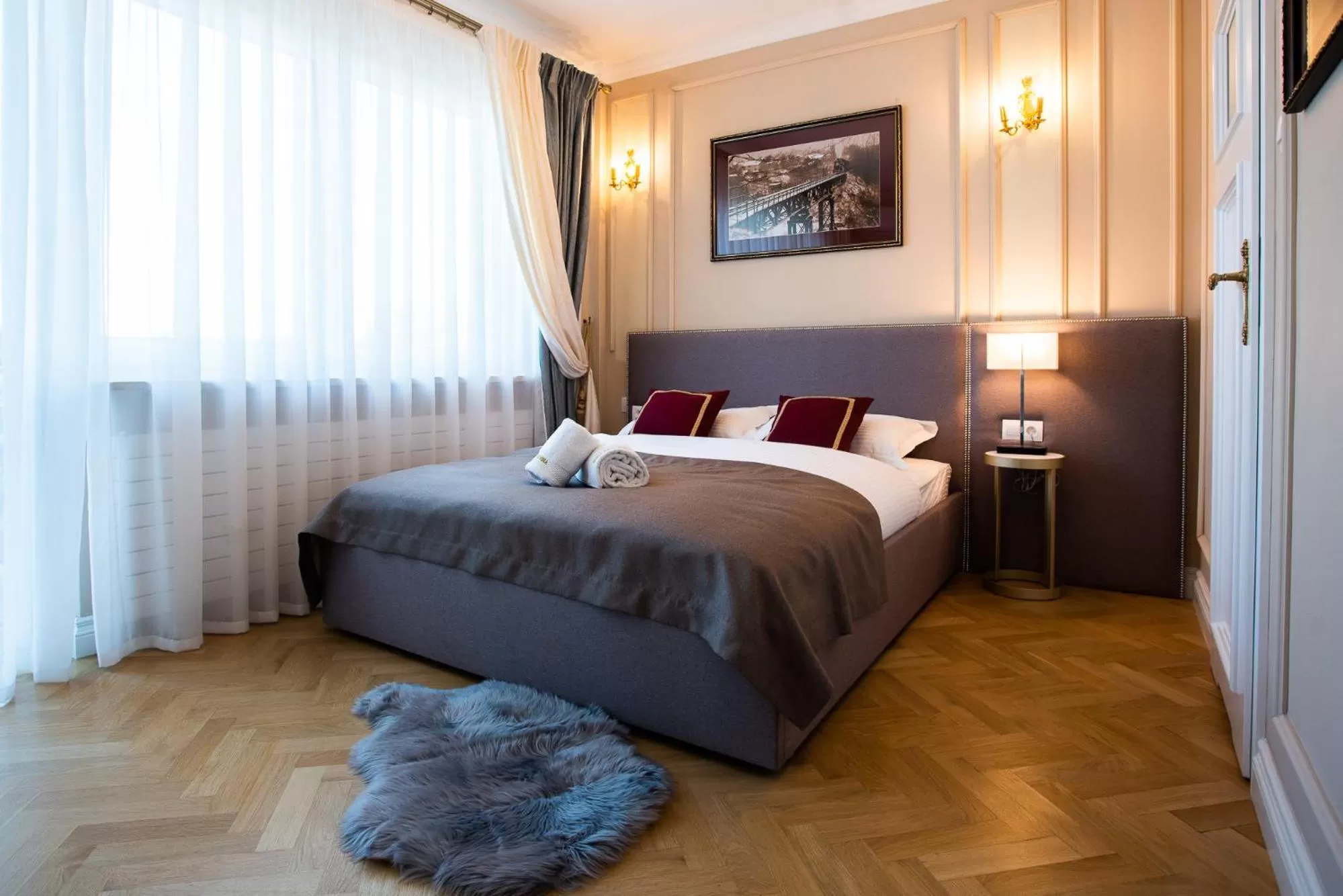 Bed in Willa Krakowska