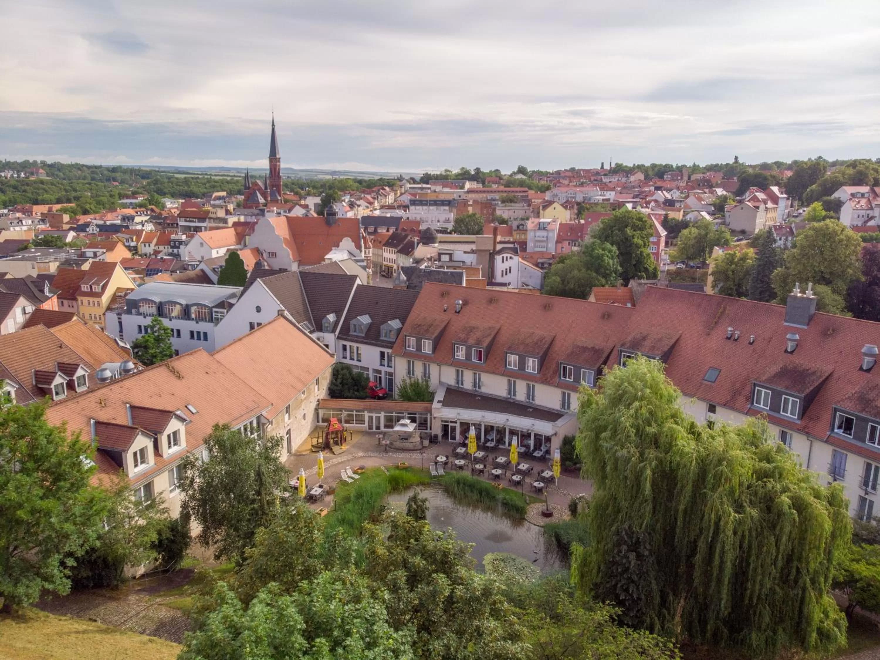 Bird's eye view in Hotel am Schloß Apolda