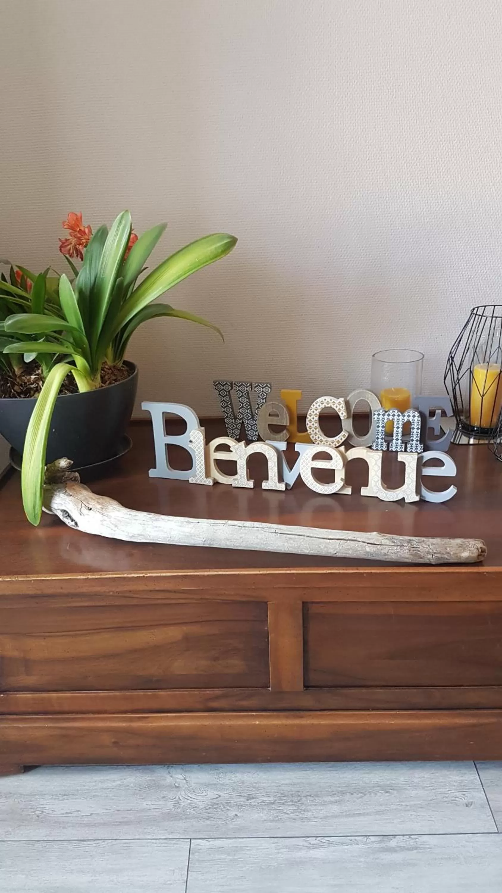 Decorative detail in Hotel Le Golfe Bleu