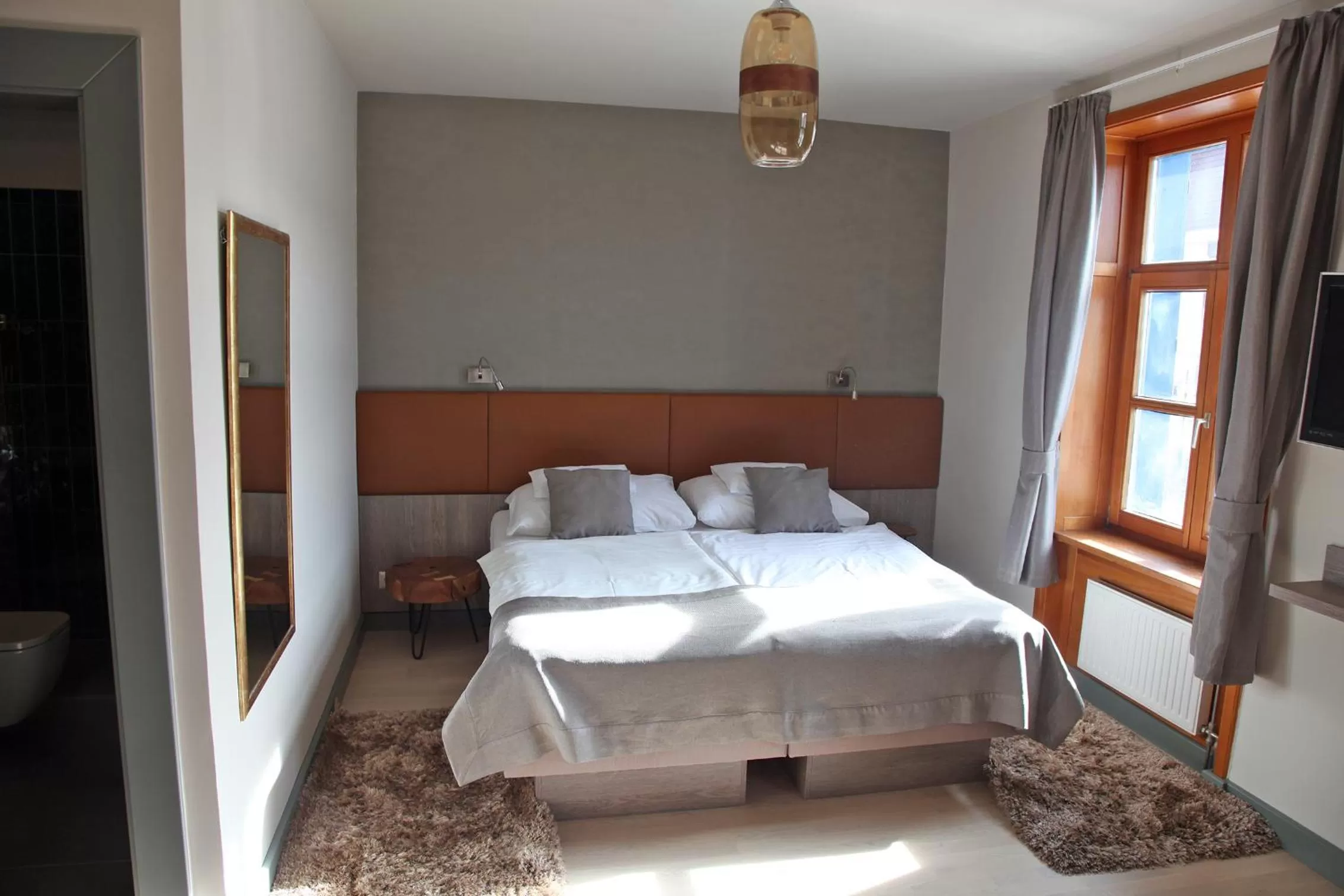 Bed in Portré Panzió