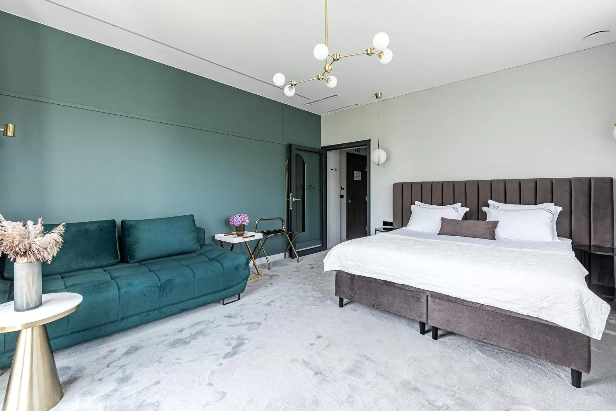 Bed in Oginski Hotel