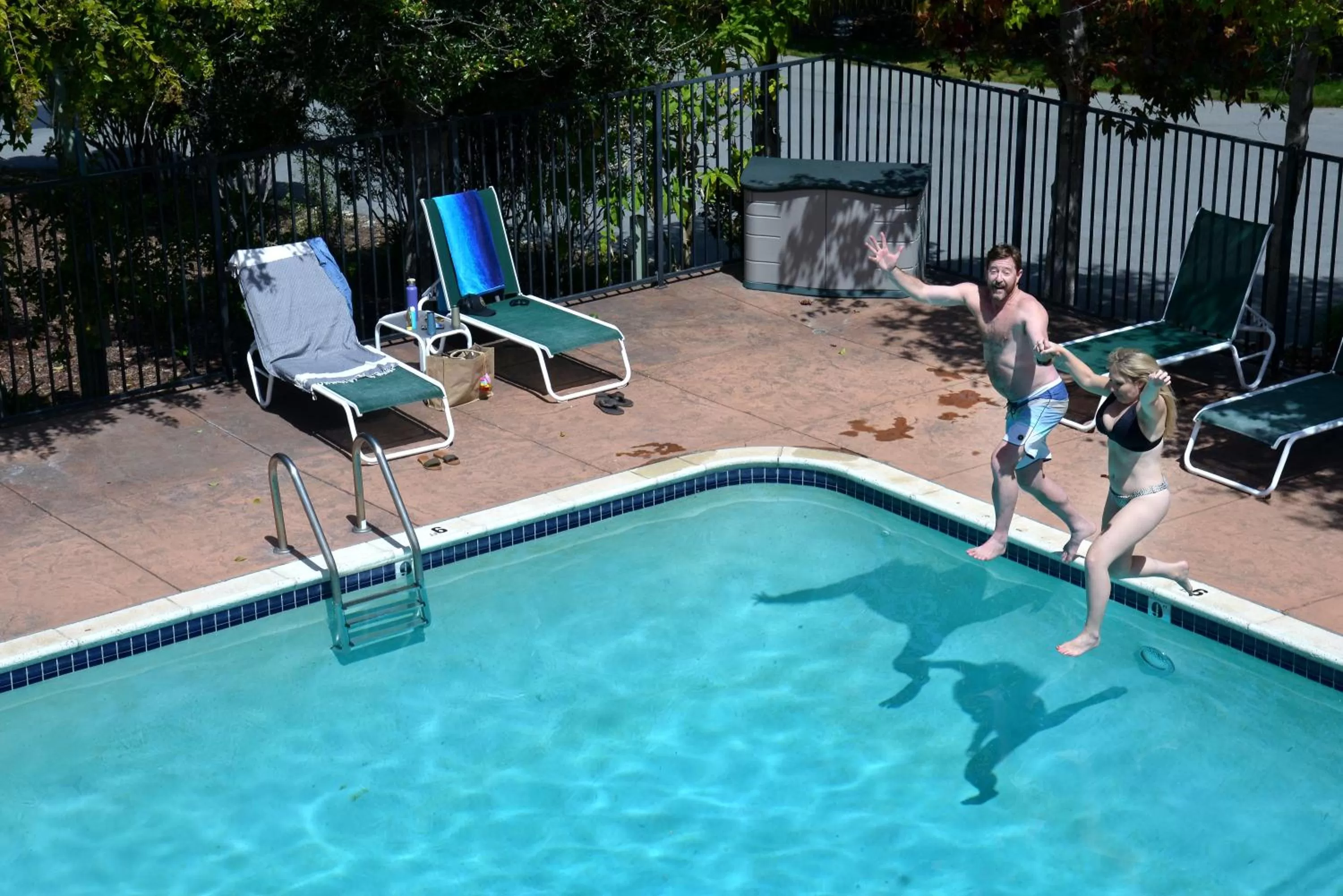 Swimming pool in Carmel River Inn & Cottages