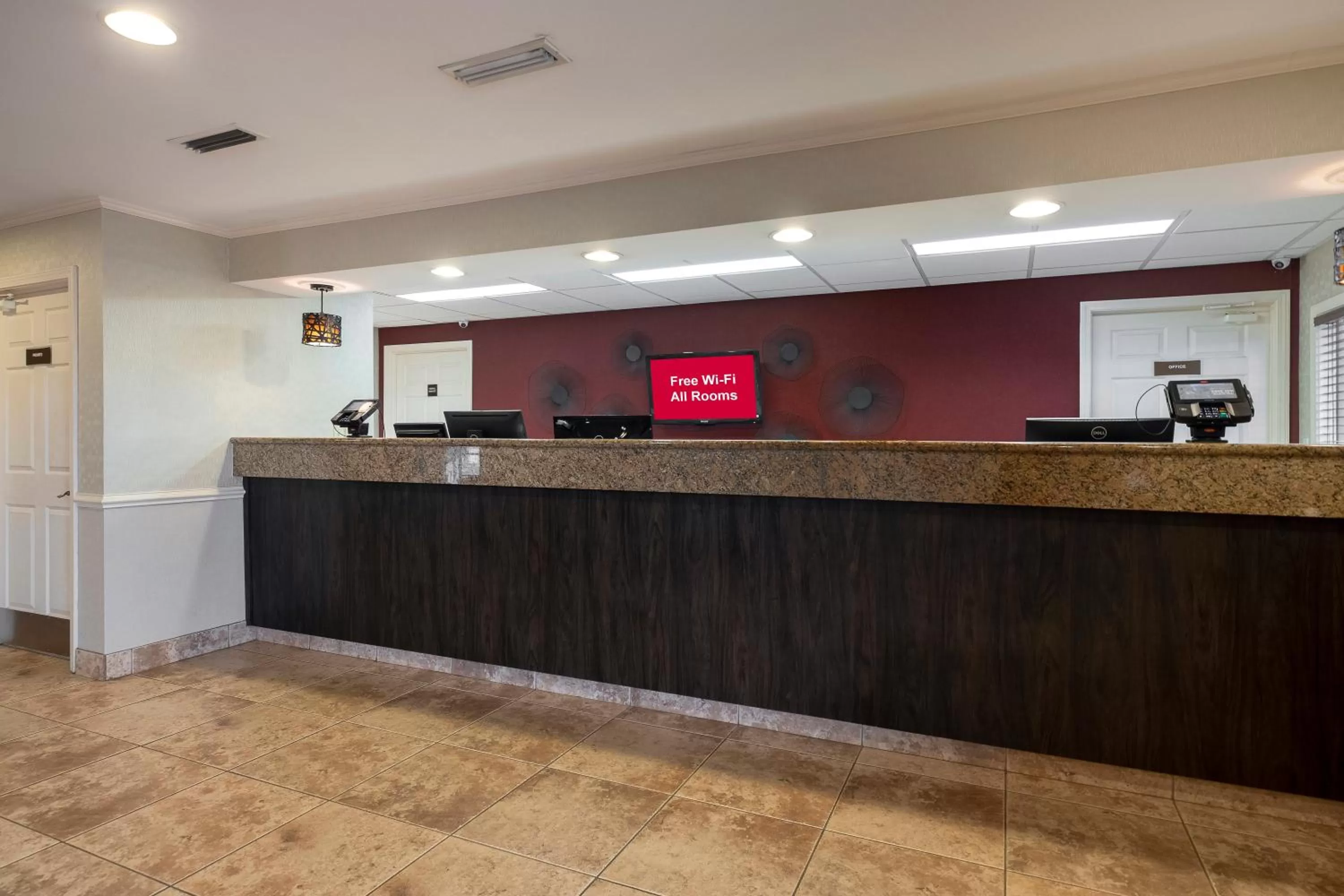 Lobby or reception in Red Roof Inn Dothan
