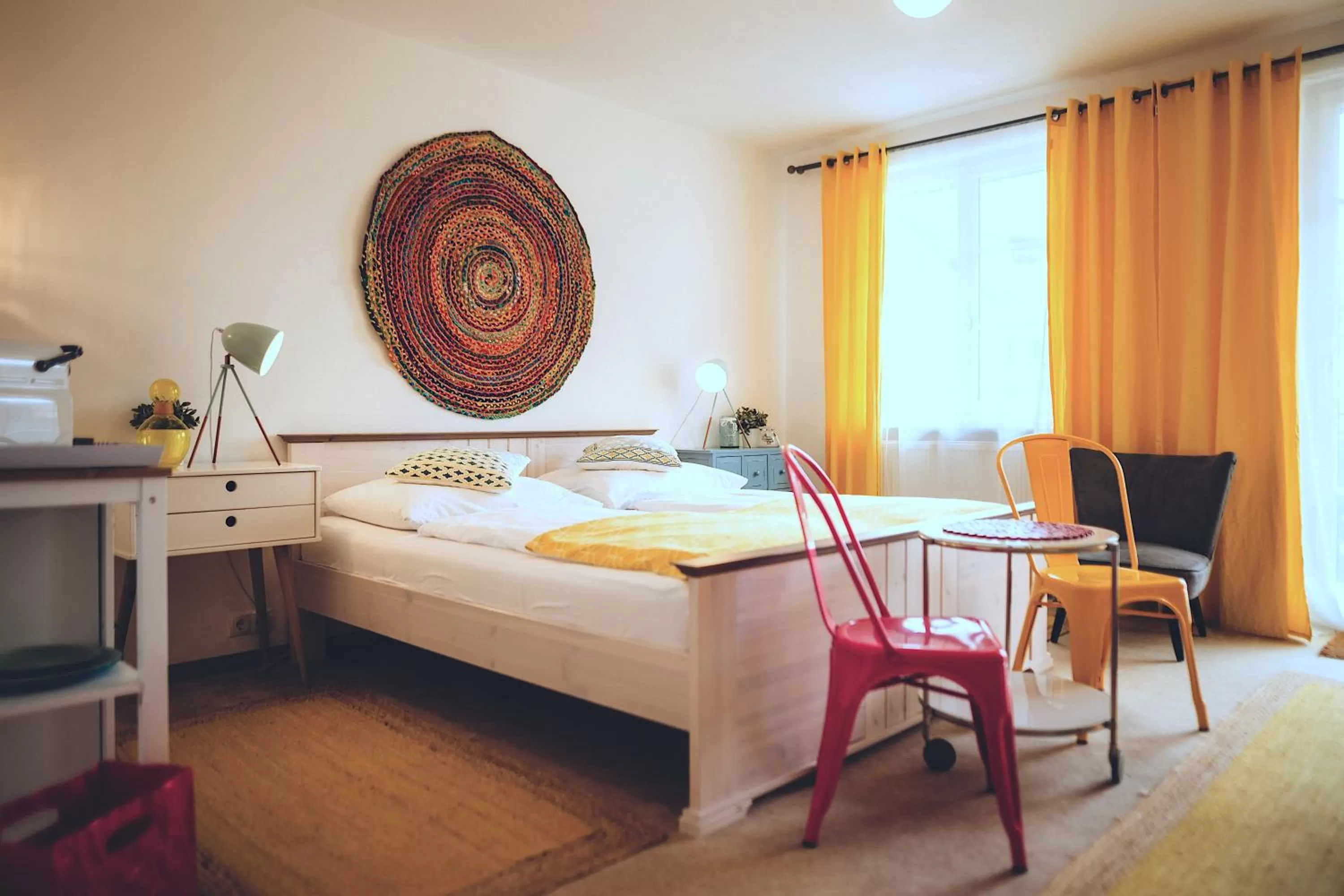 Bed in Das Hotel Stern 24h self-check-in