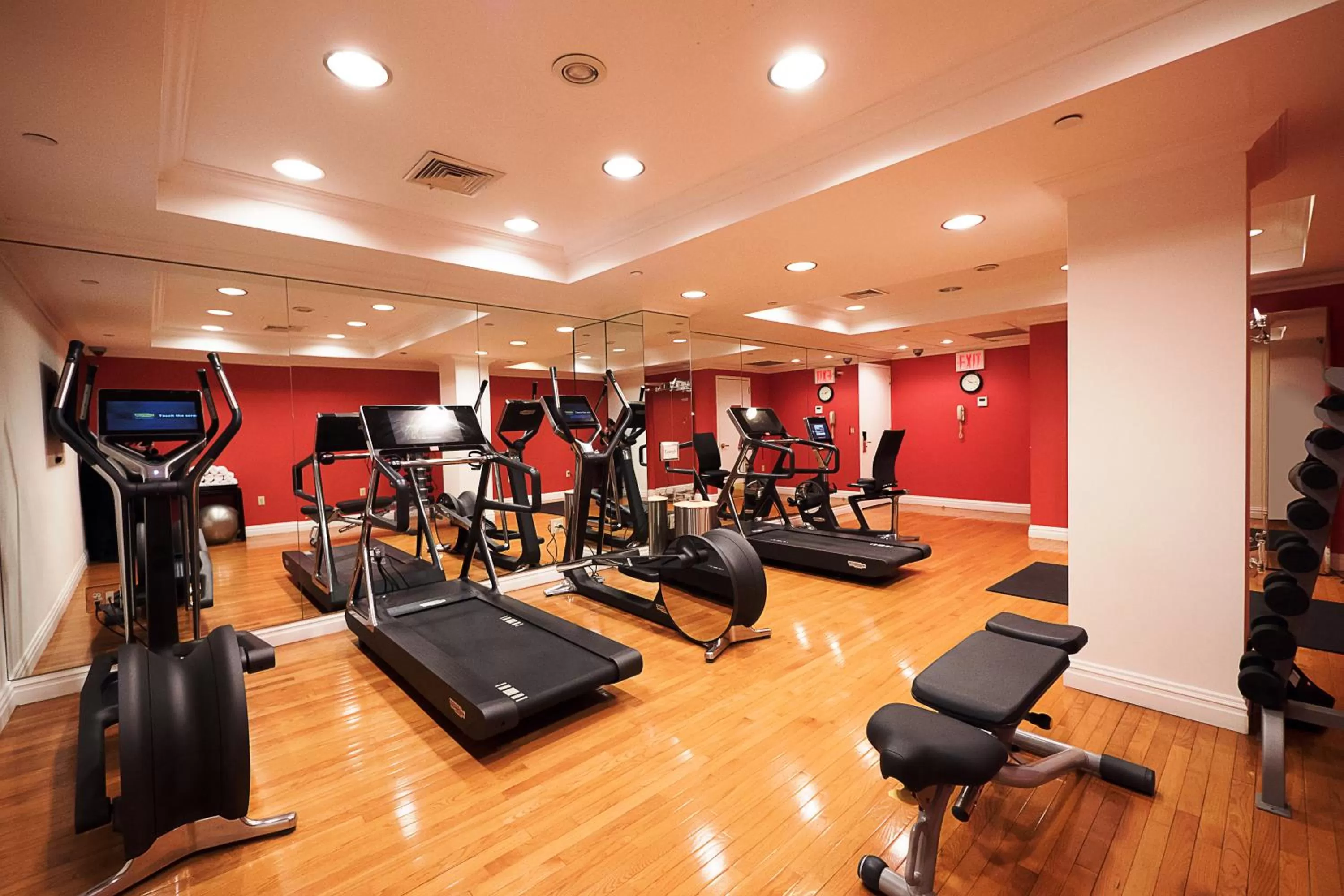 Fitness centre/facilities in The Michelangelo New York