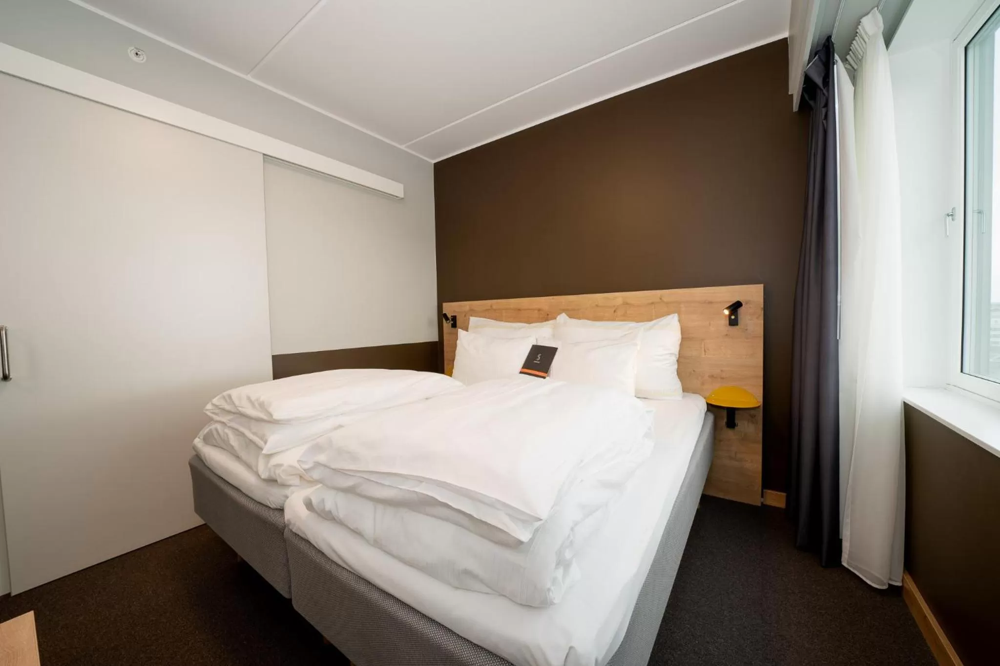 Bed in Smarthotel Hammerfest