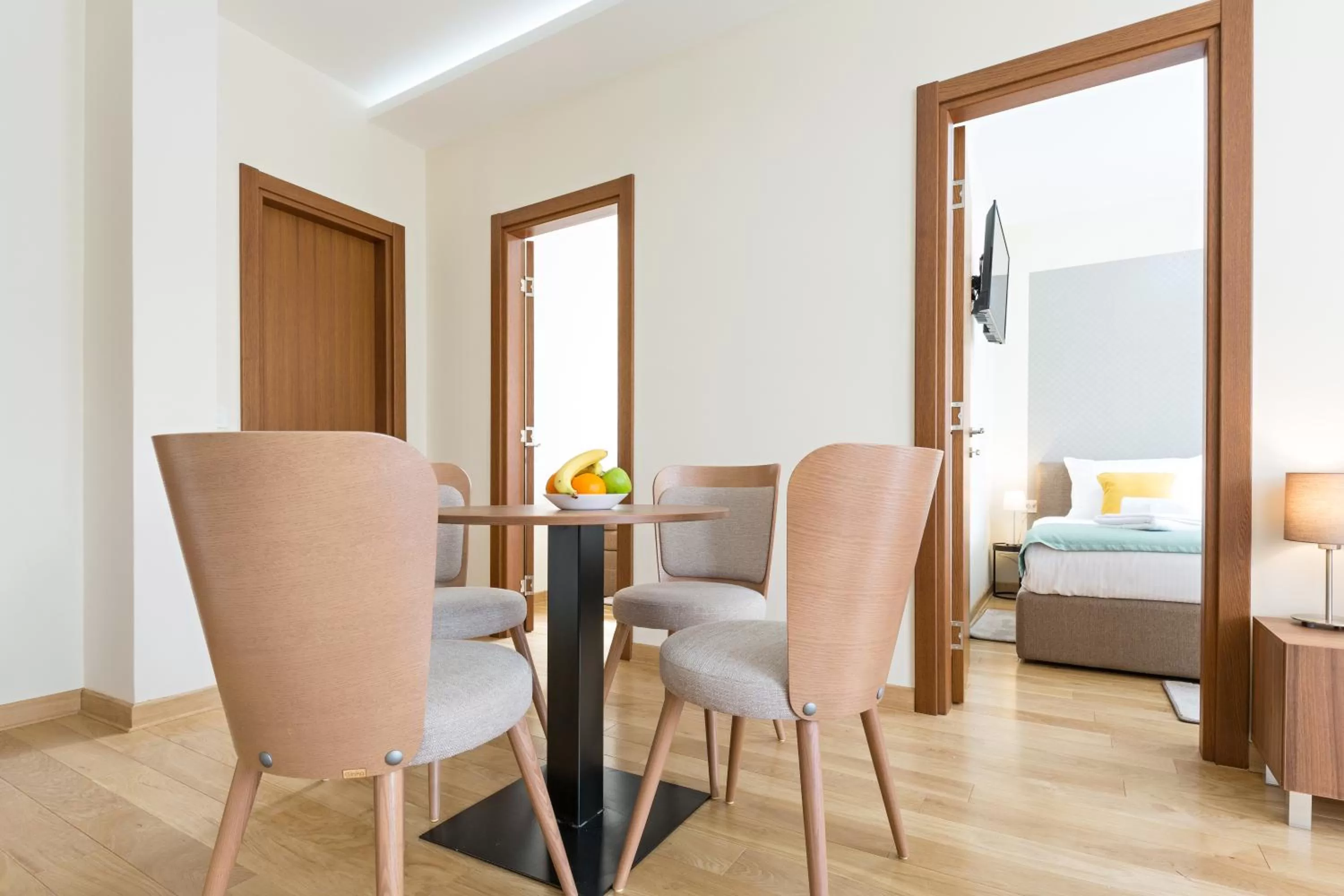 Living room, Bed in Prime Hotel Apartmani