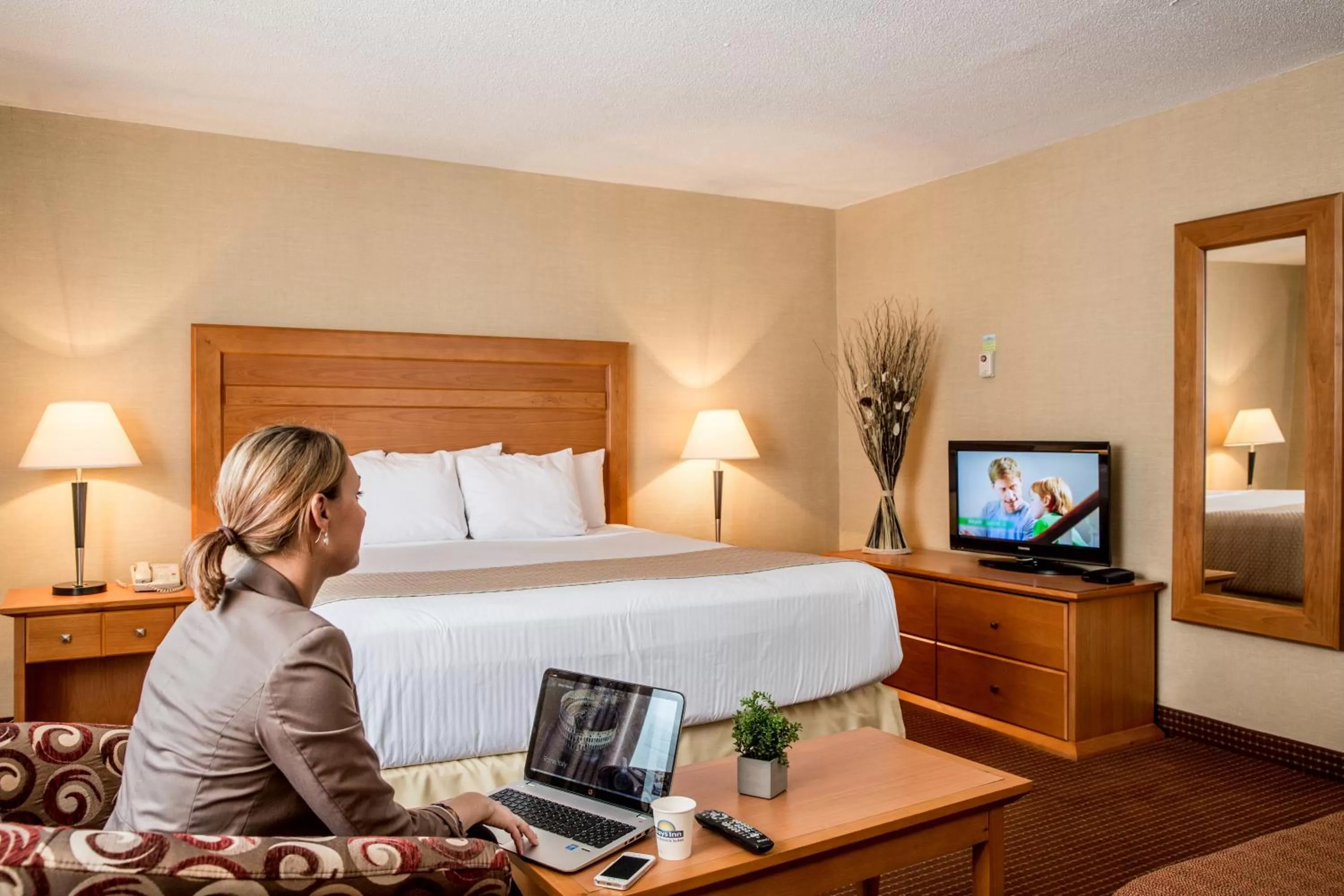 Bed in Days Inn by Wyndham Edmonton Downtown