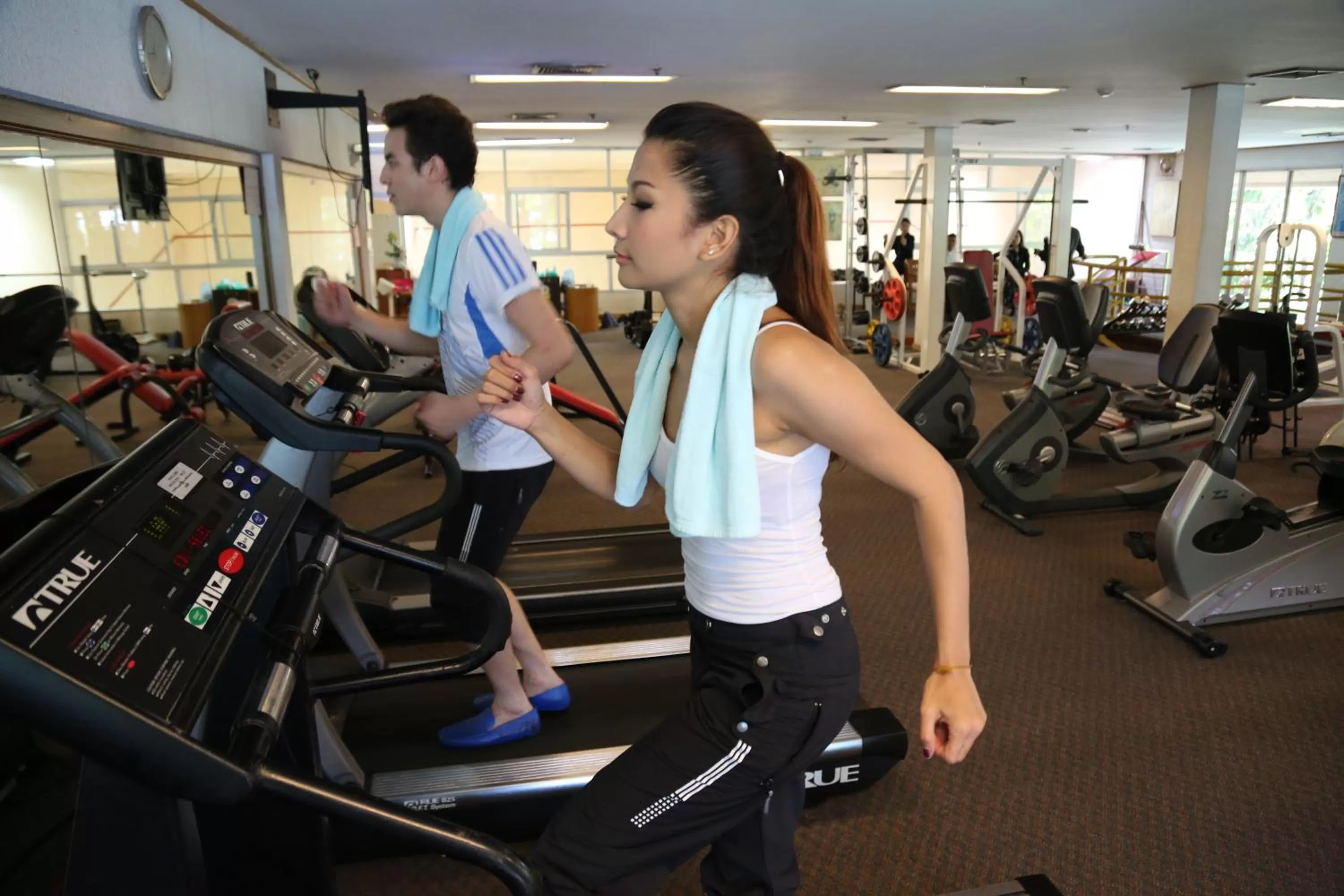 Fitness centre/facilities in Rama Gardens Hotel Bangkok