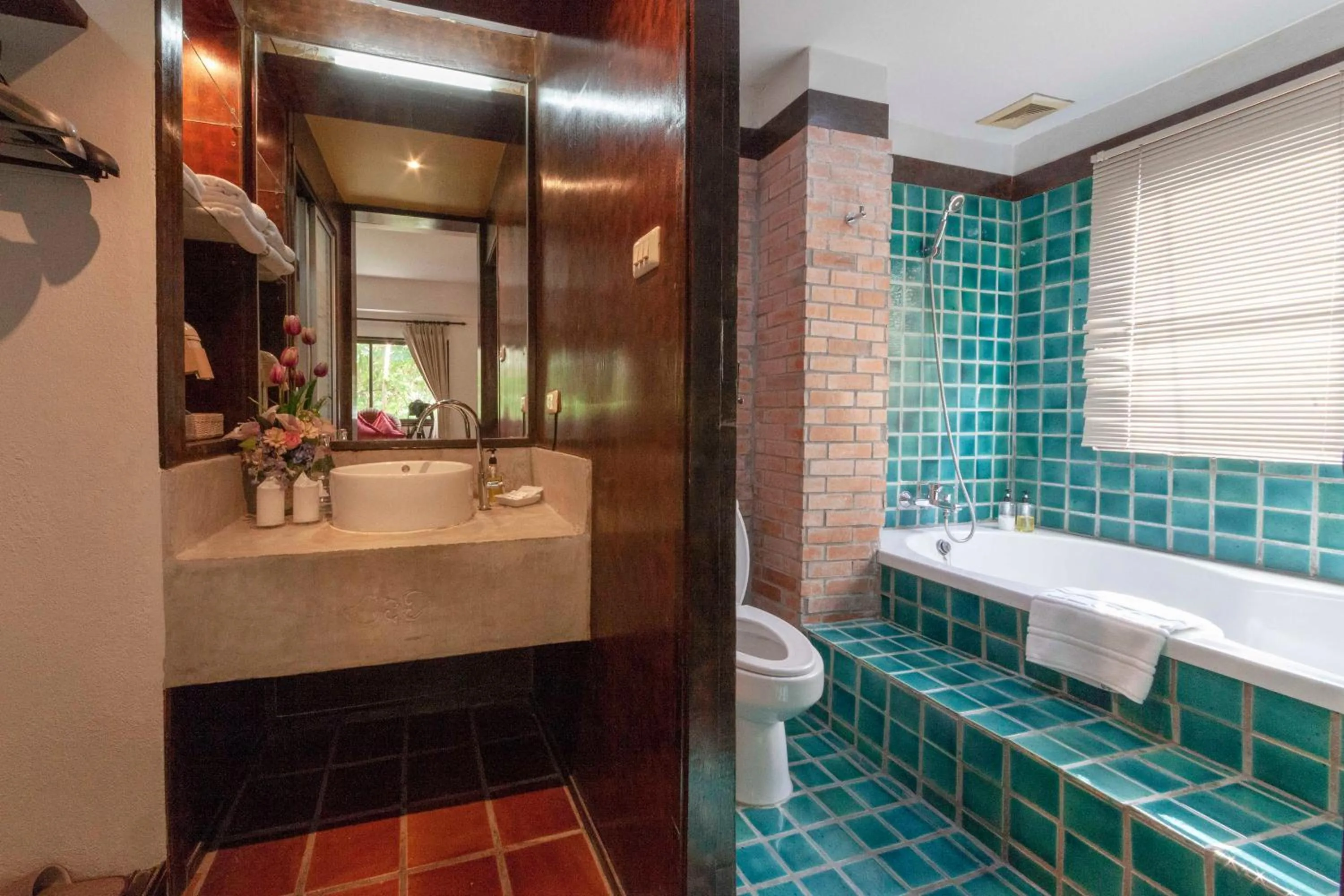 Bathroom in Holiday Garden Hotel & Resort SHA EXTRA PLUS