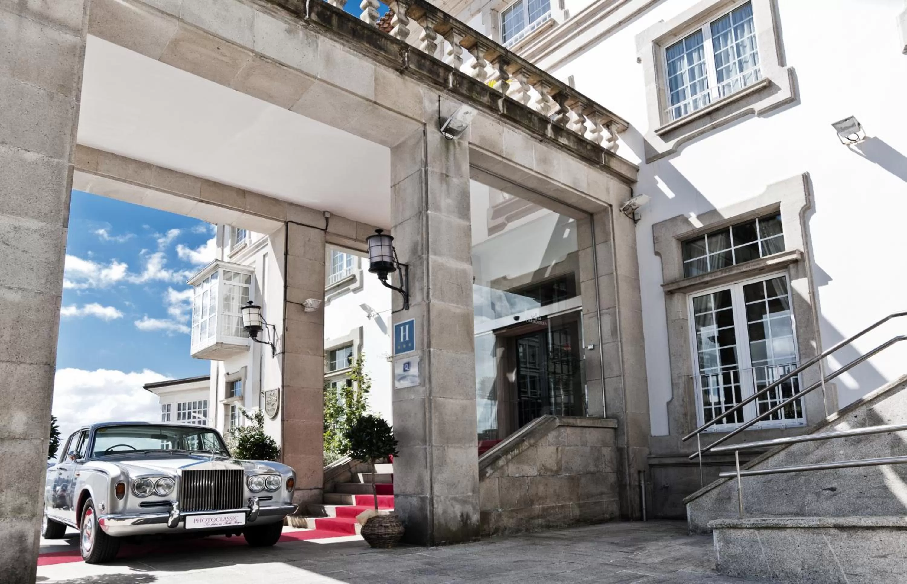 Lobby or reception in Parador de Ferrol