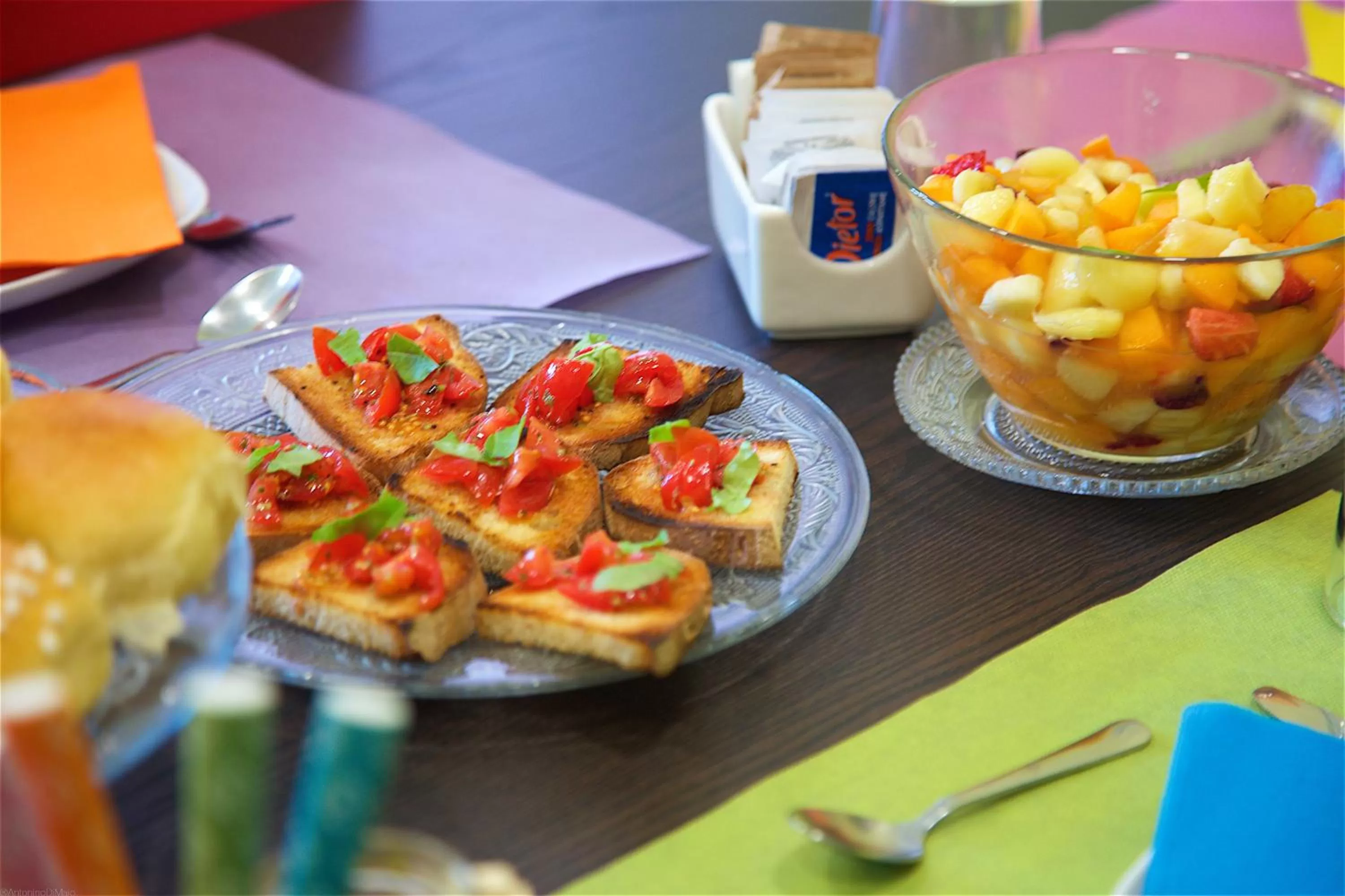 Italian breakfast in Il Giardino Segreto